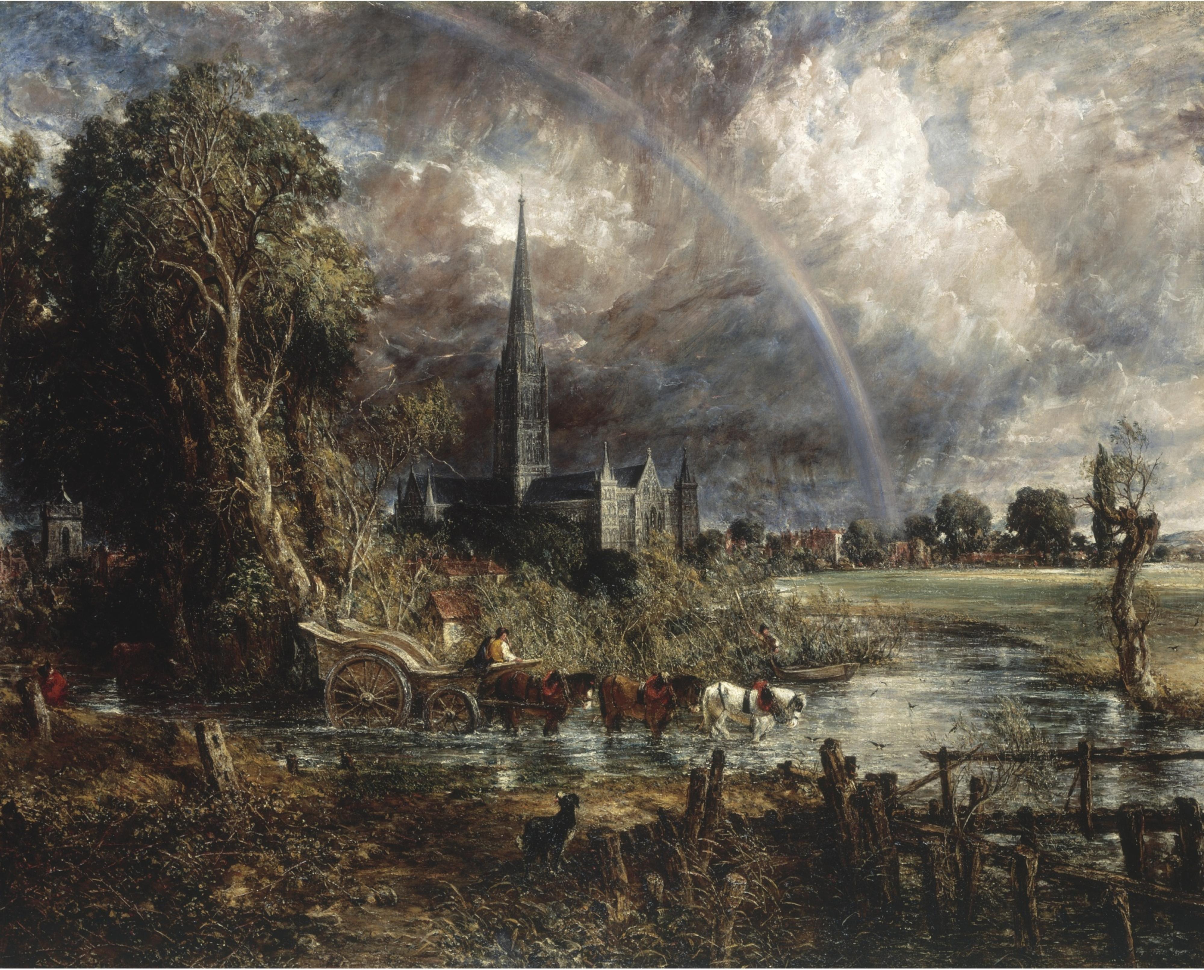 Great British Art: Salisbury Cathedral from the Meadows