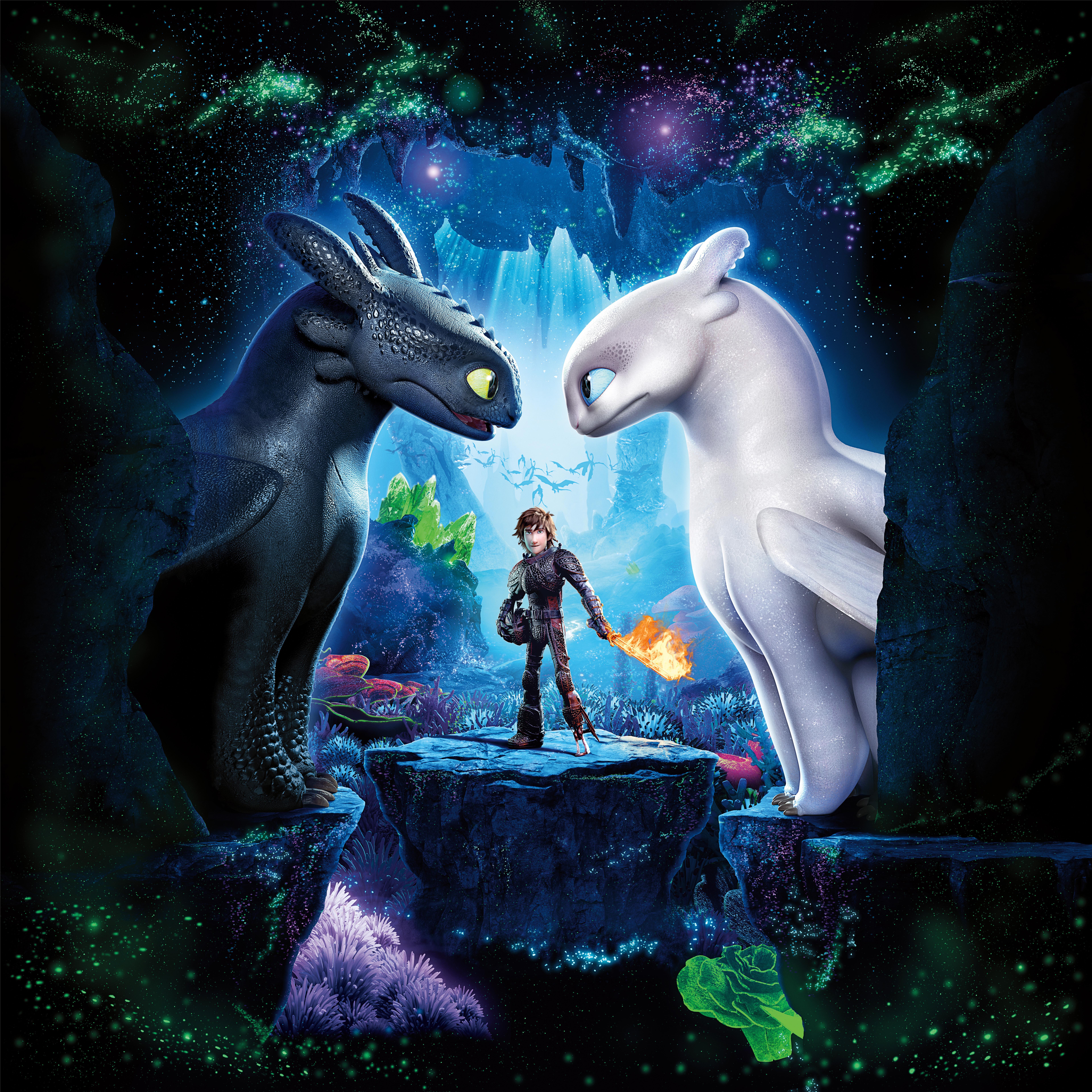 Wallpaper How to Train Your Dragon: The Hidden World, How to