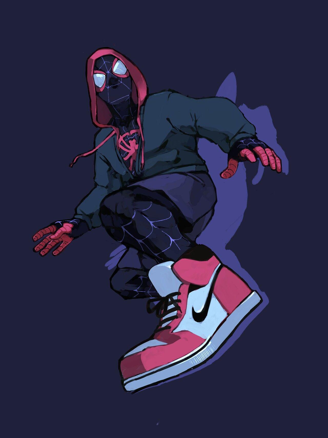 Kid Arachnid. Marvel art