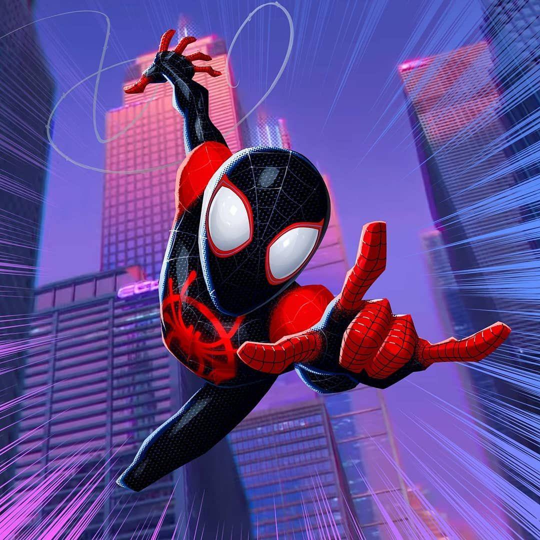Here's A Miles Pose I Did For The New Spider Verse Movie. I