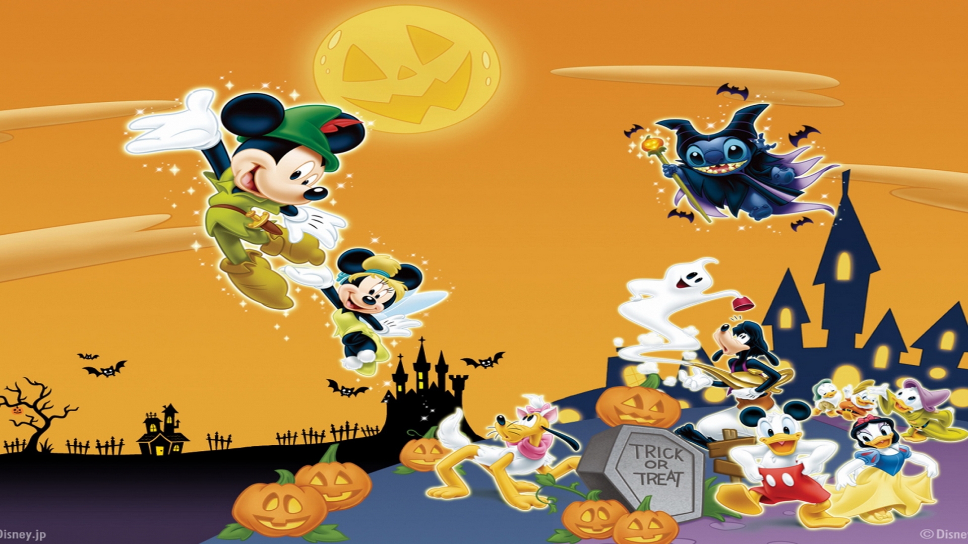 Disney Halloween Wallpaper HD