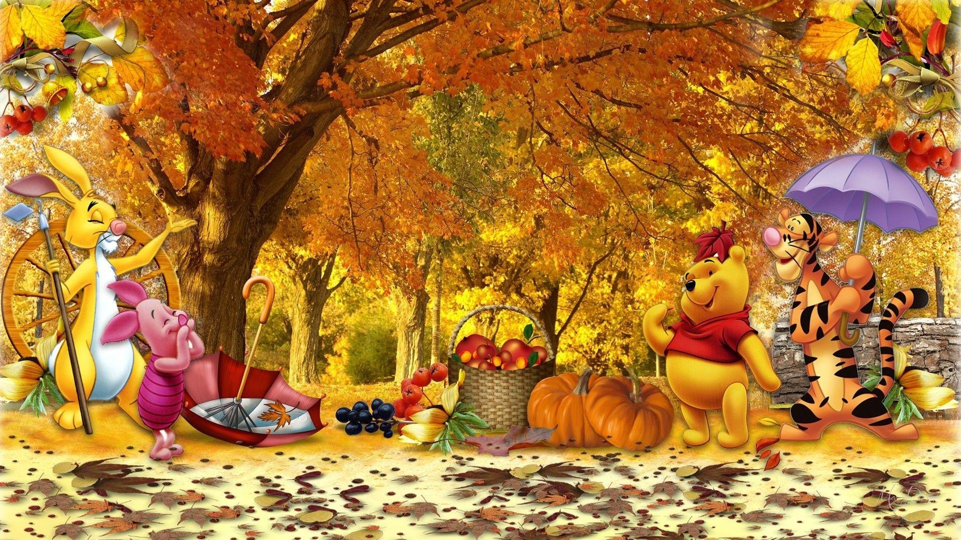 Winnie the Pooh Thanksgiving Wallpapers.