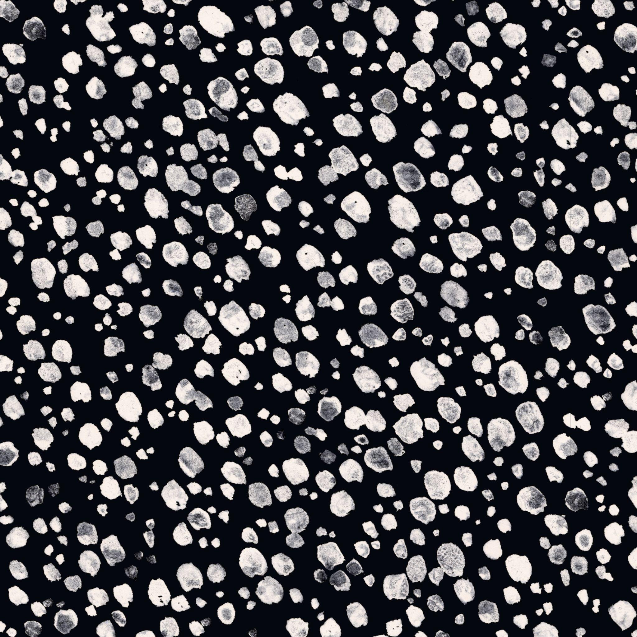 Halloween Black and White Print Wallpaper at
