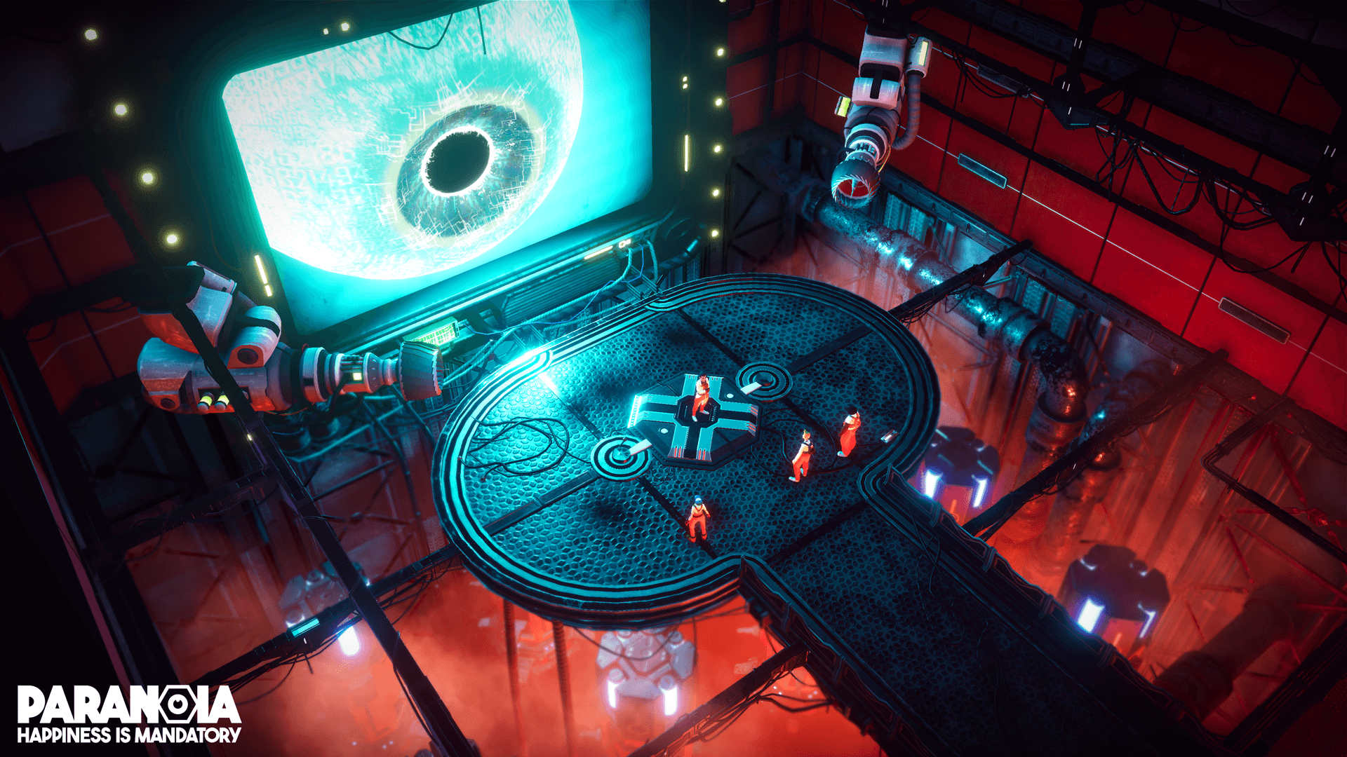 Paranoia Happiness Is Mandatory Wallpapers Wallpaper Cave