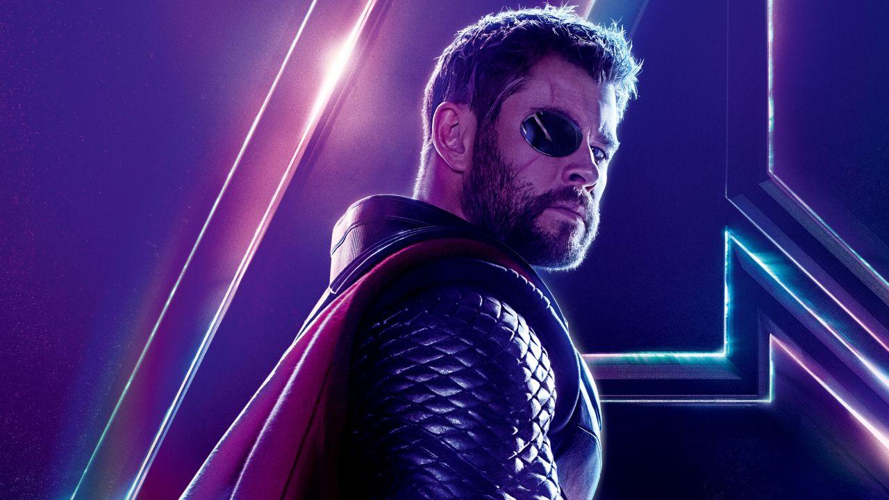Wallpaper Avengers: Infinity War, Chris Hemsworth, Thor, 4K