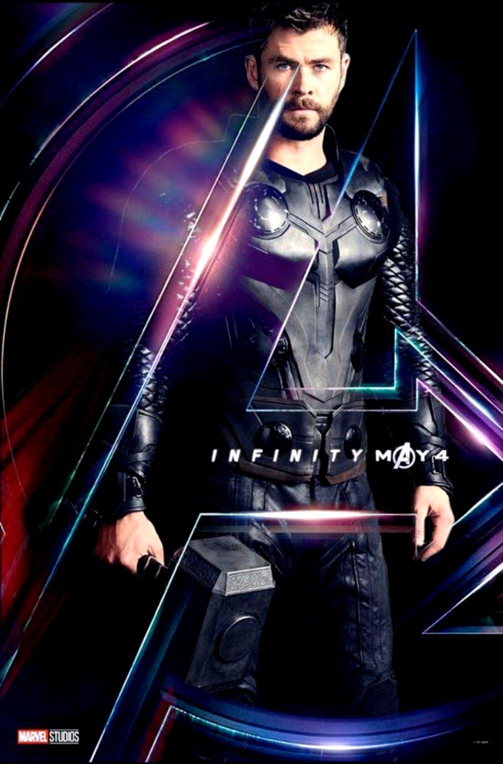 Chris Hemsworth As Thor In The Avengers Wallpaper. Copy