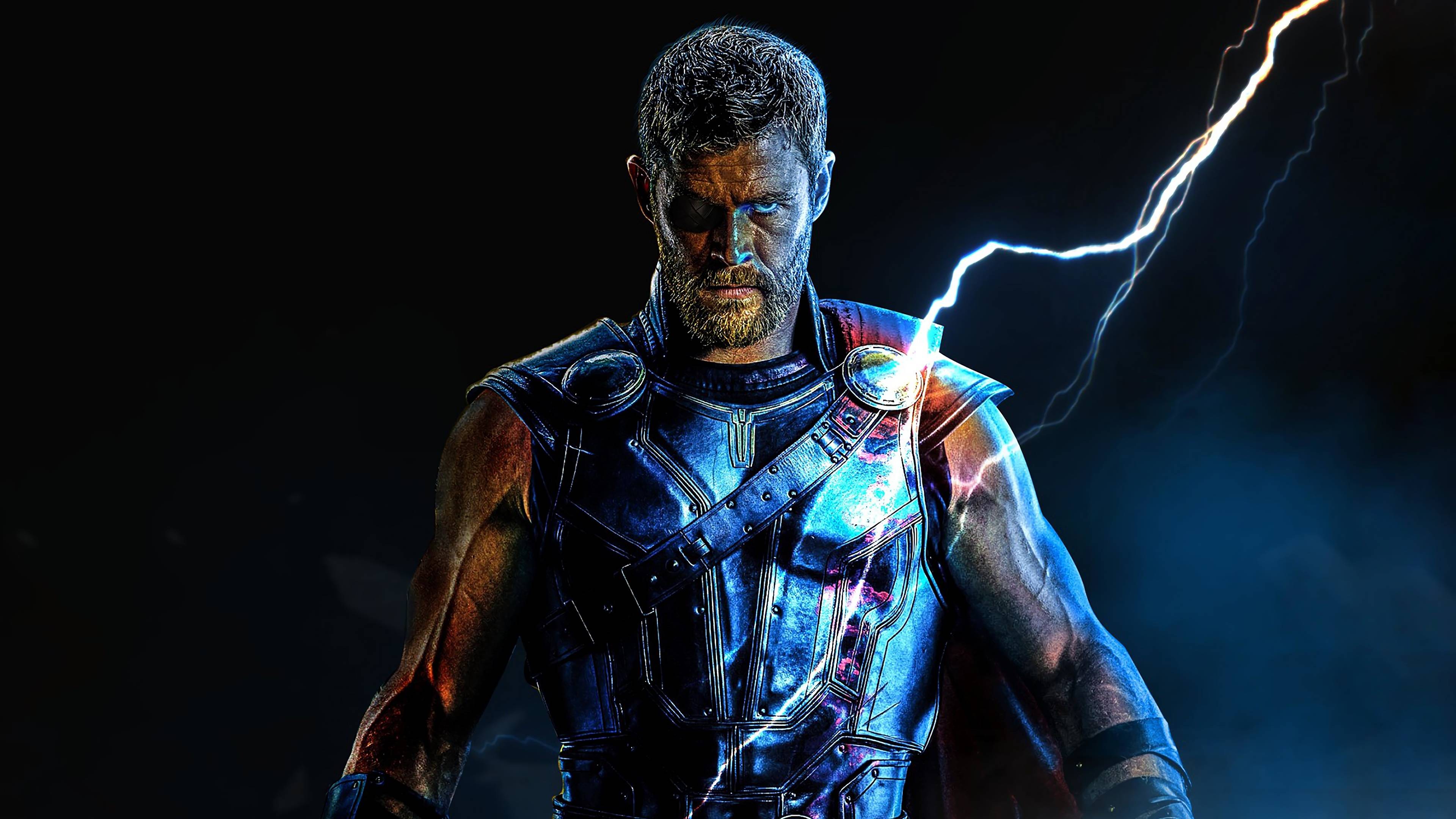 Thor Avengers: Infinity War Chris Hemsworth 4K