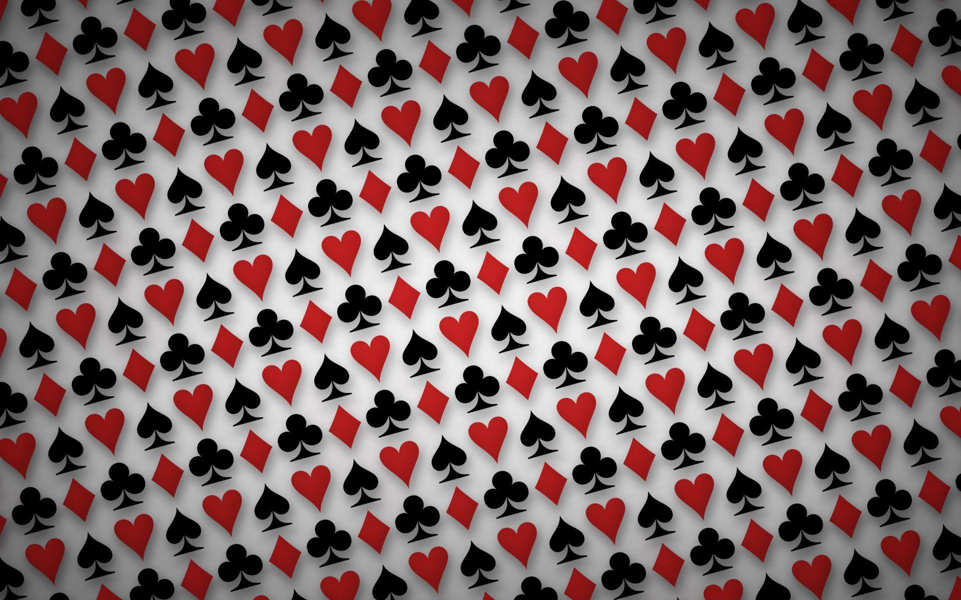 Playing cards wallpaper