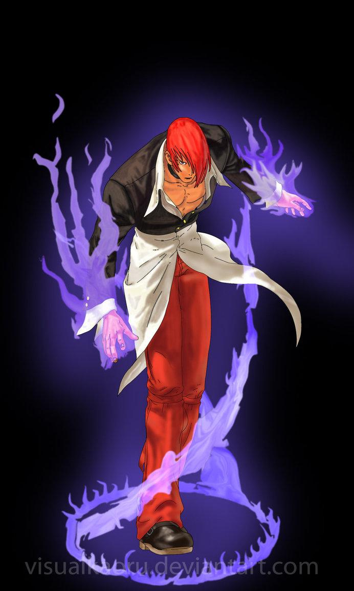 Iori Yagami(Orochi)  Hero wallpaper, Animated wallpapers for