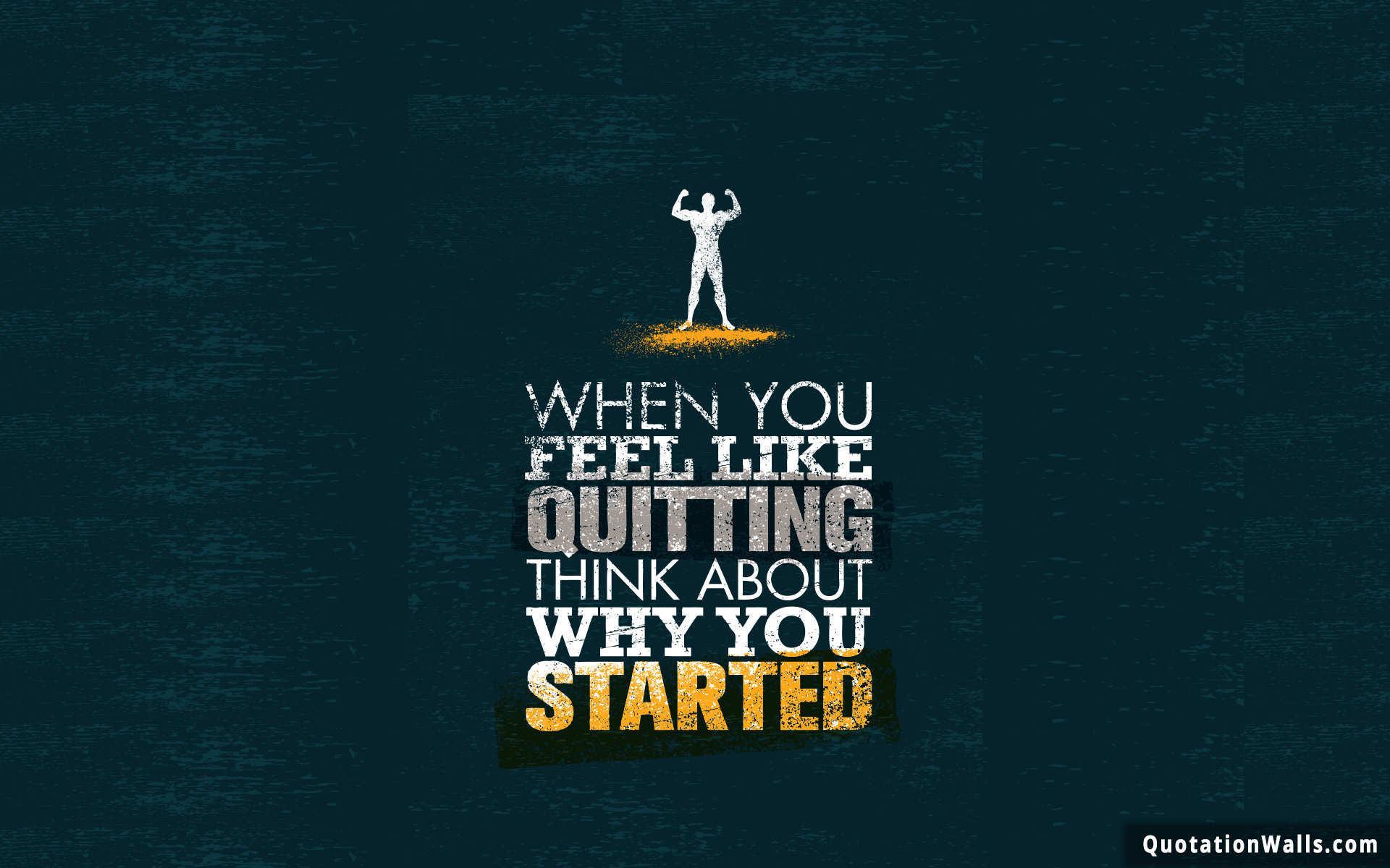 Don't Quit Motivational wallpaper With poem - Dont Give Up World