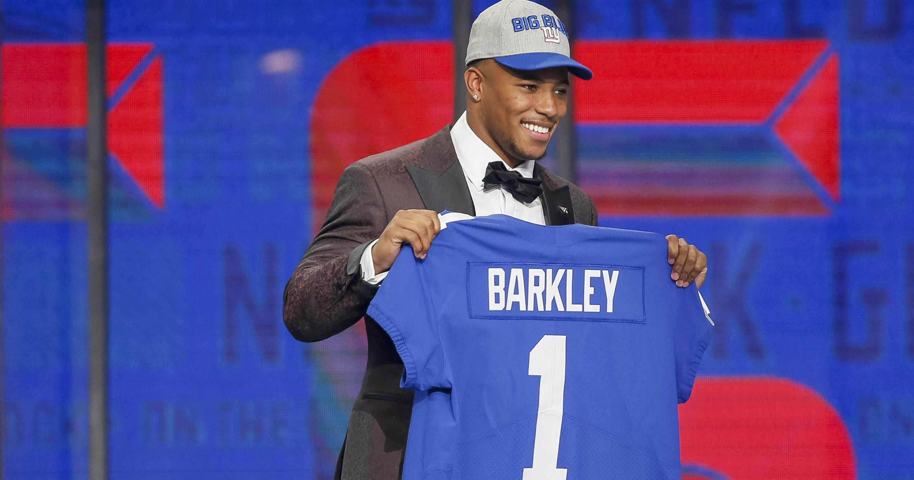 NFL Draft: New York Giants take Saquon Barkley of Penn State