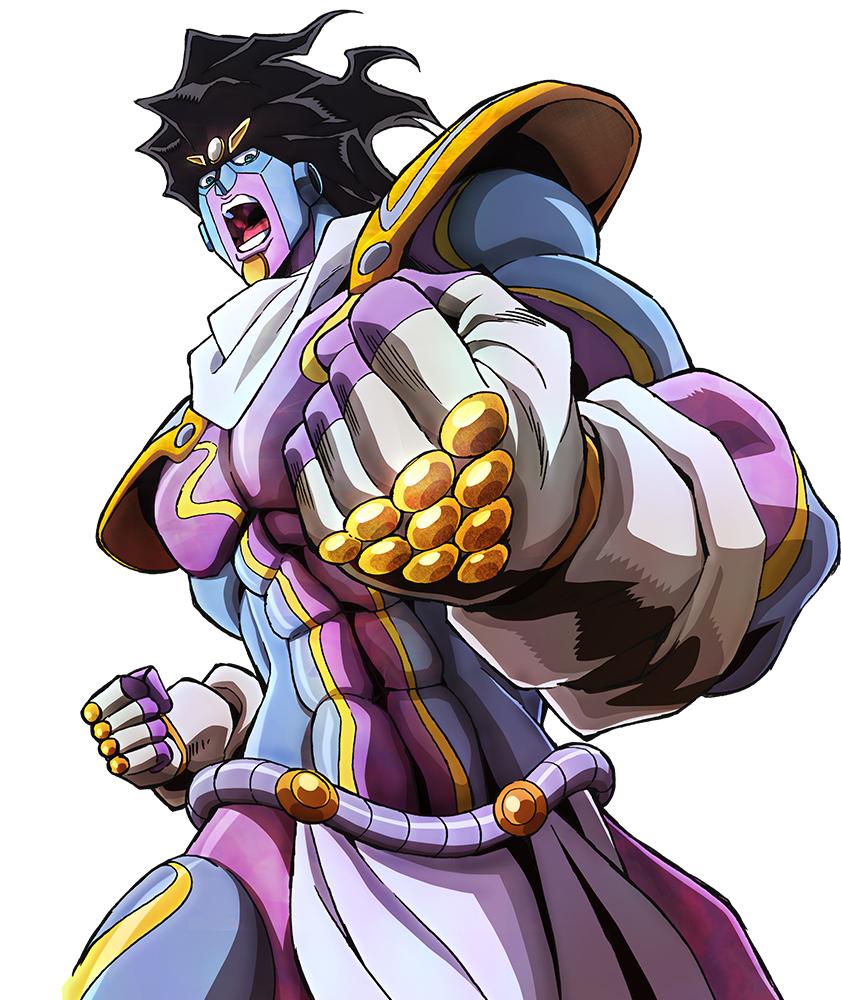 very simple dark star platinum wallpaper : r/JoJoWallpapers