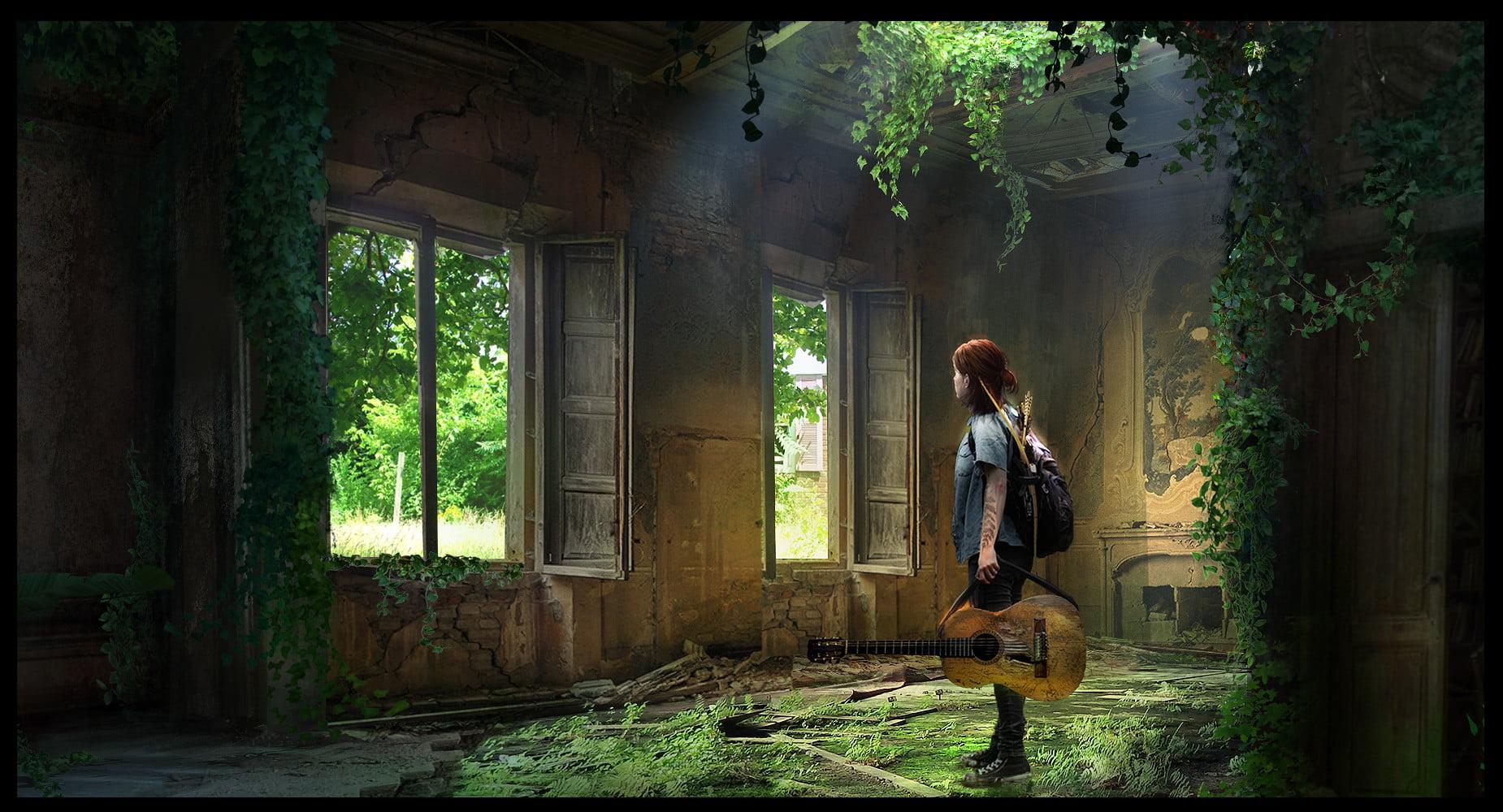 The Last of Us, The Last of Us Part fan art, Ellie HD wallpaper