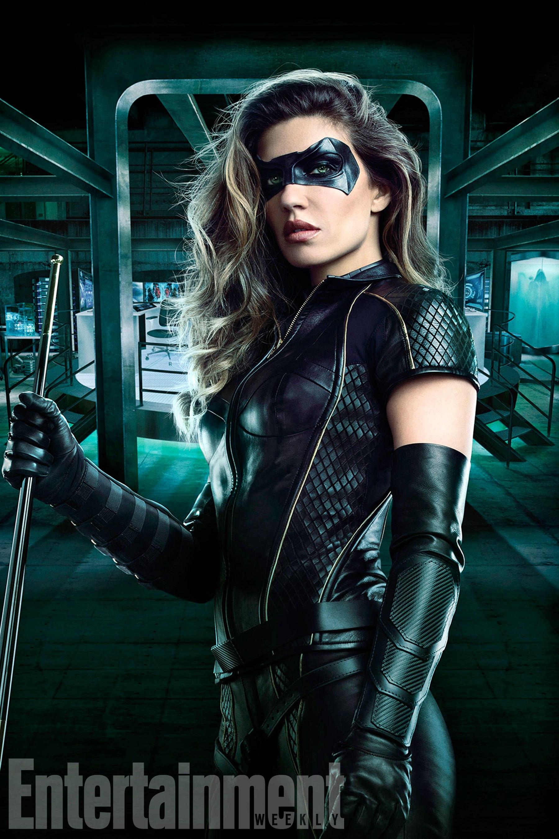 Arrow: Juliana Harkavy officially suits up as Black Canary