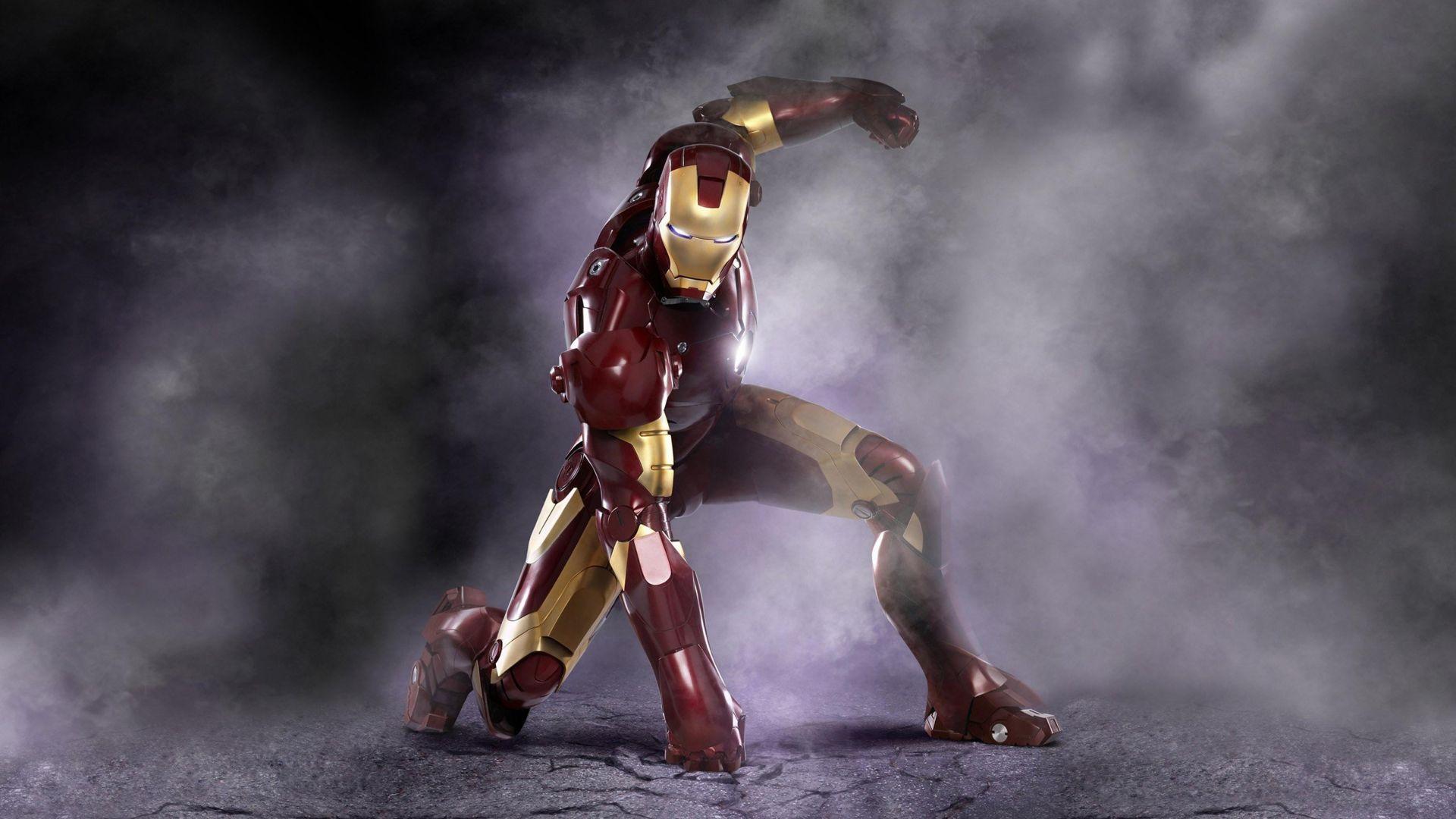 Iron Man 3D Desktop HD Wallpaper