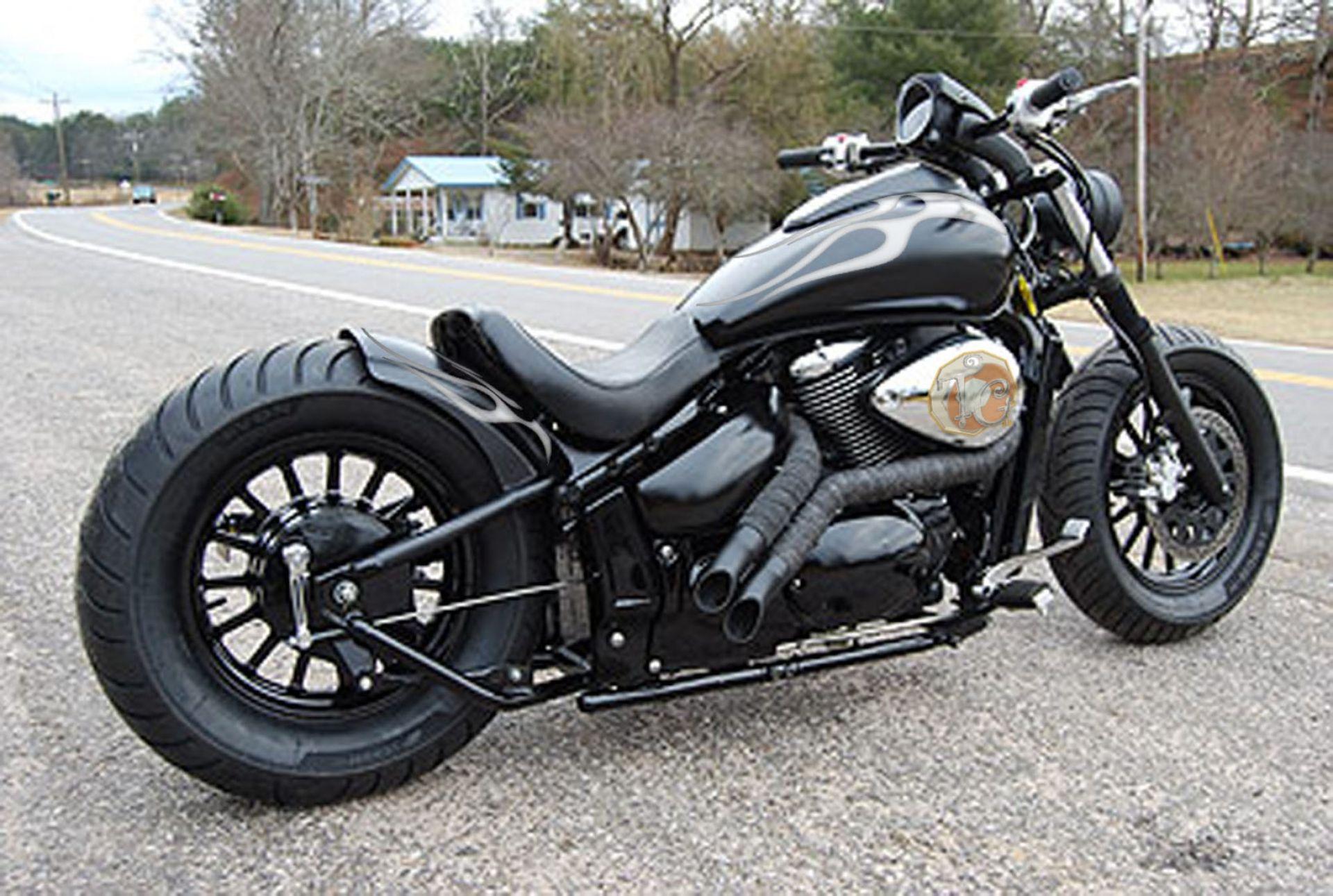 Honda Shadow Bobber Motorcycle Image 6 HD Wallpaper