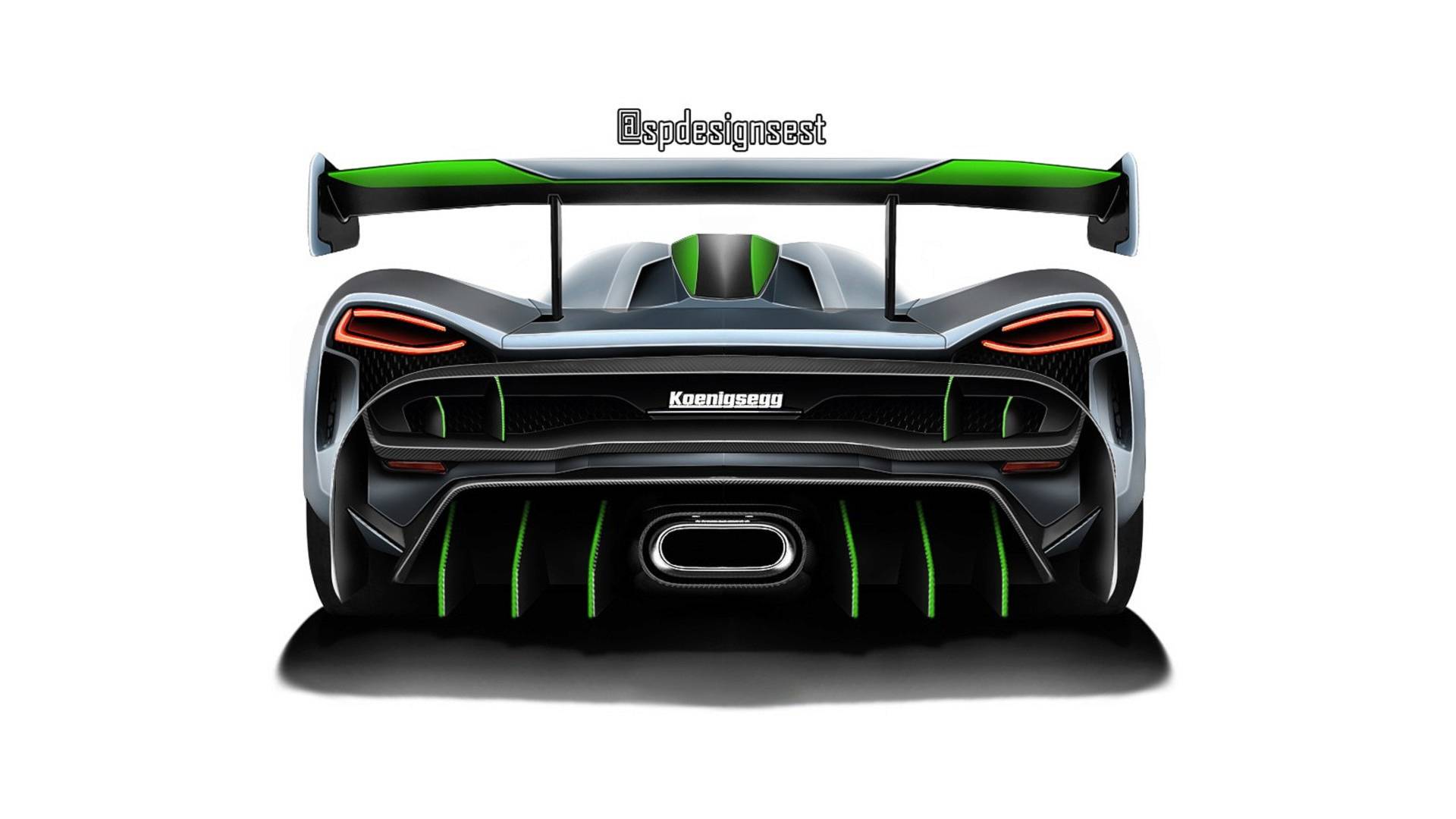 Koenigsegg Hypercar Rendered Loosely Based On Official