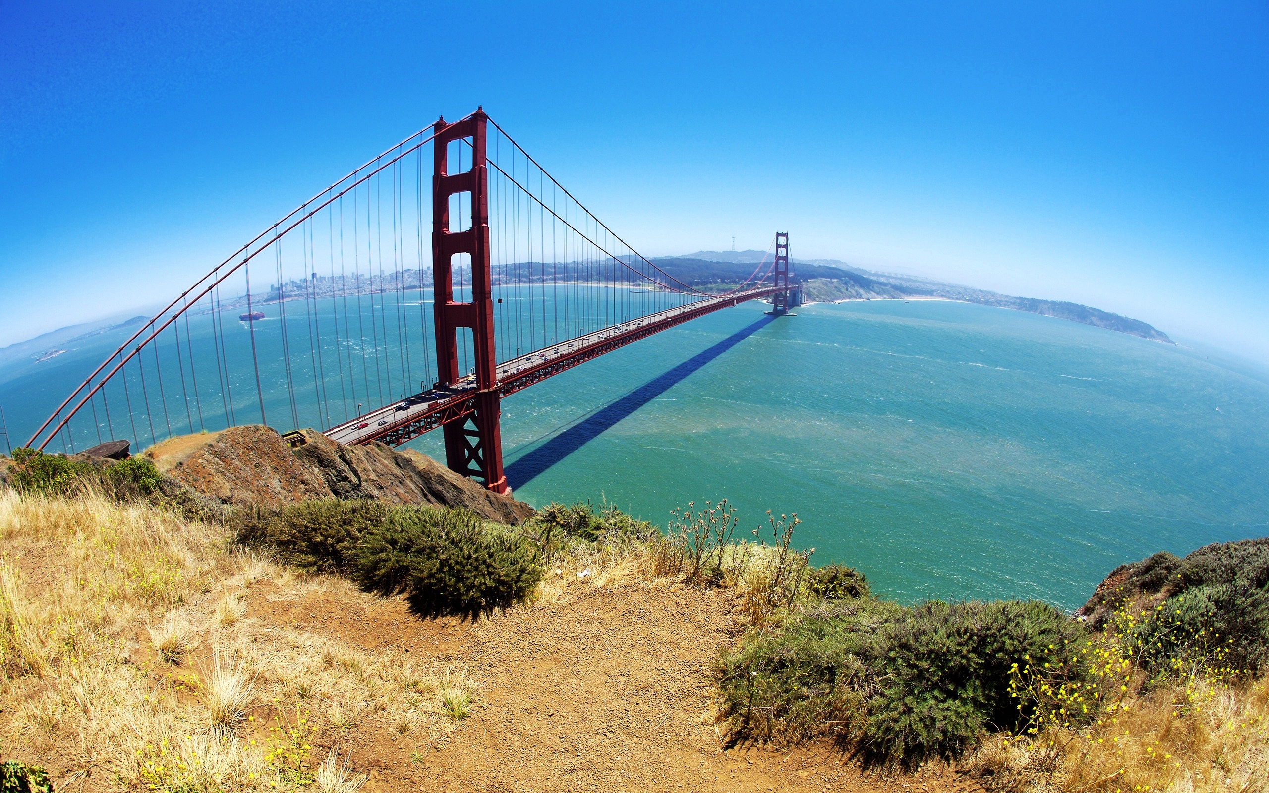 Golden Gate Bridge HD 1080p Wallpaper in jpg format