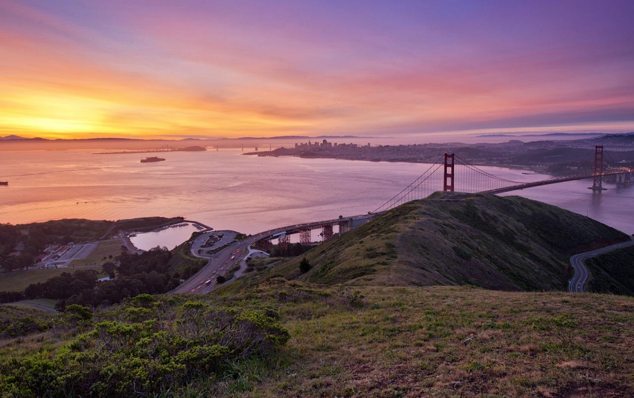 Golden Gate Bridge Lookout wallpaper. Golden Gate Bridge