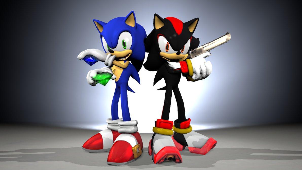 Sonic And Shadow Wallpaper 1191x670 px