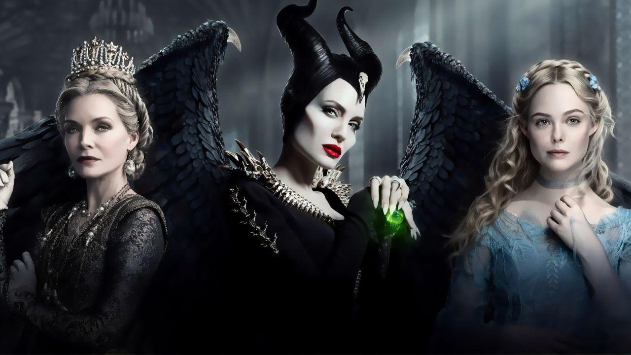 Wallpaper Maleficent: Mistress of Evil, Angelina Jolie, Elle