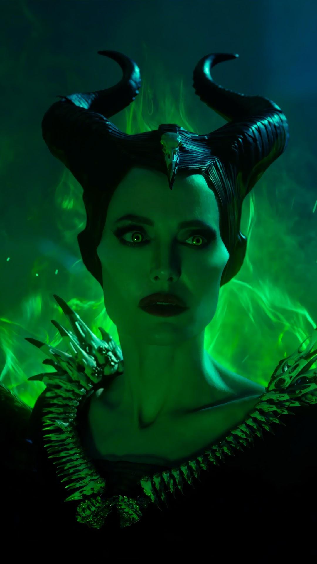 Maleficent 2 Angelina Jolie 4K Wallpaper