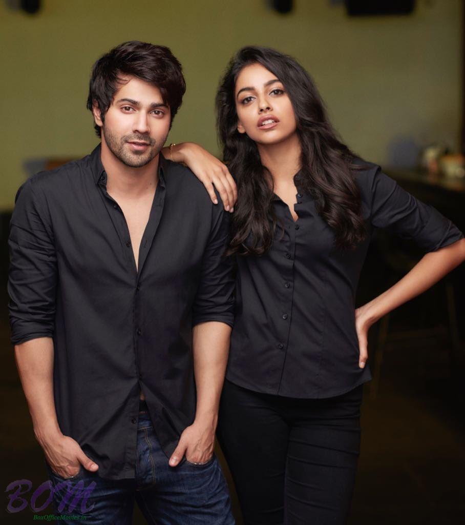 Varun Dhawan with debutant Banita Sandhu for OCTOBER