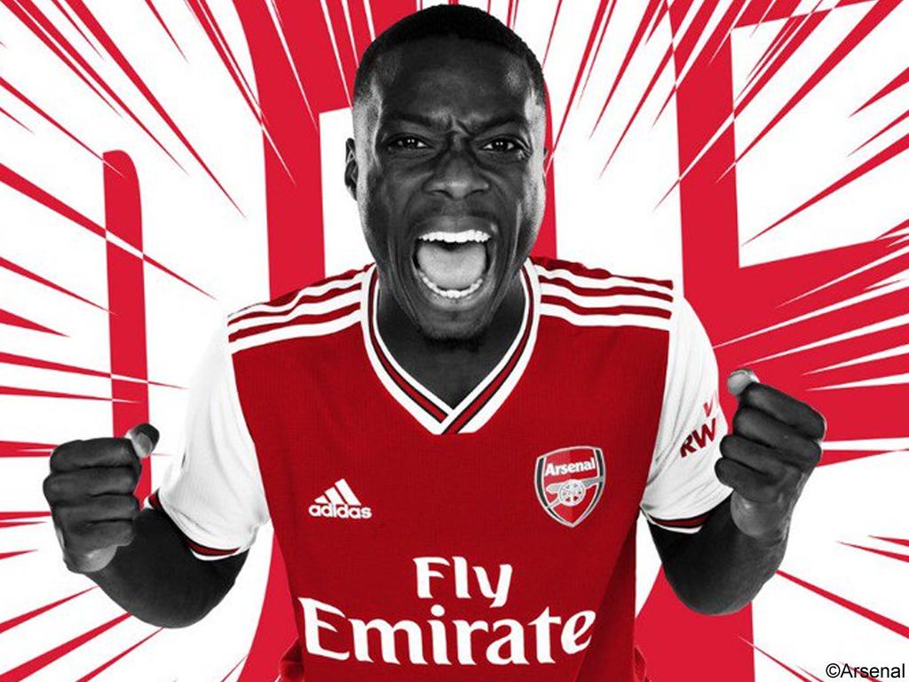 Arsenal confirm signing of Lille winger Nicolas Pepe