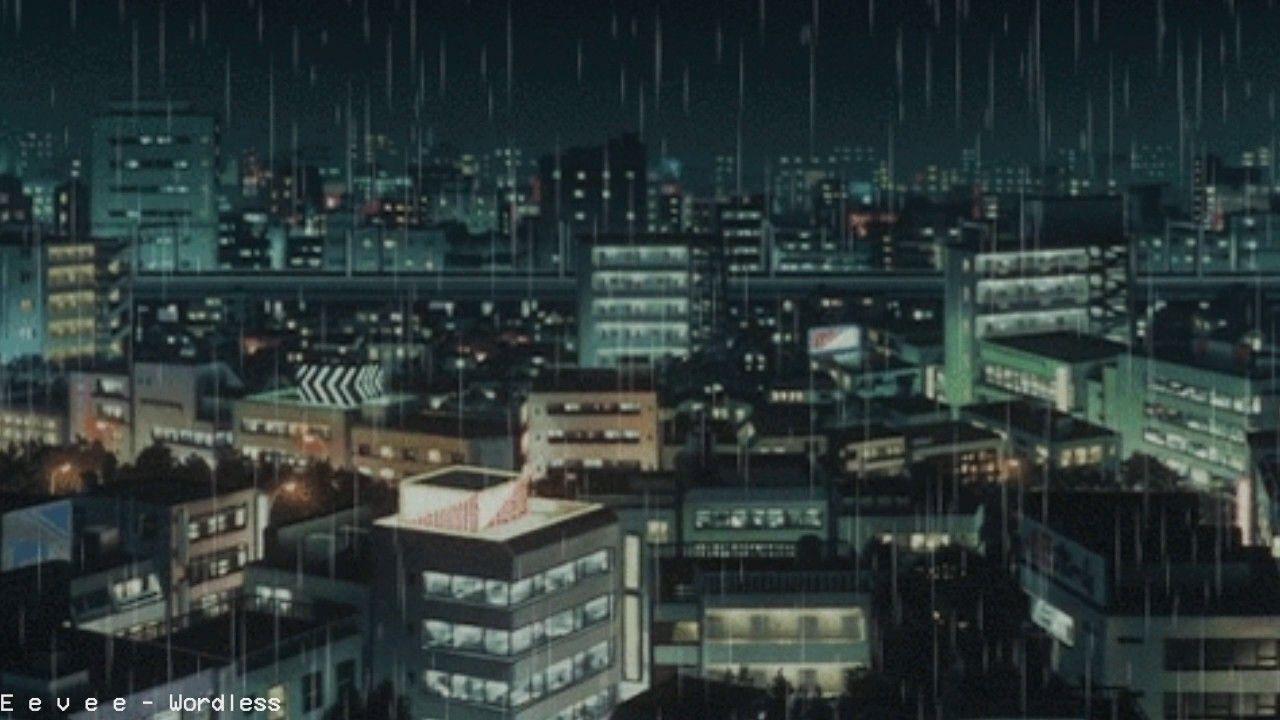 Lo Fi Anime Landscape Wallpaper Free Lo Fi Anime Landscape