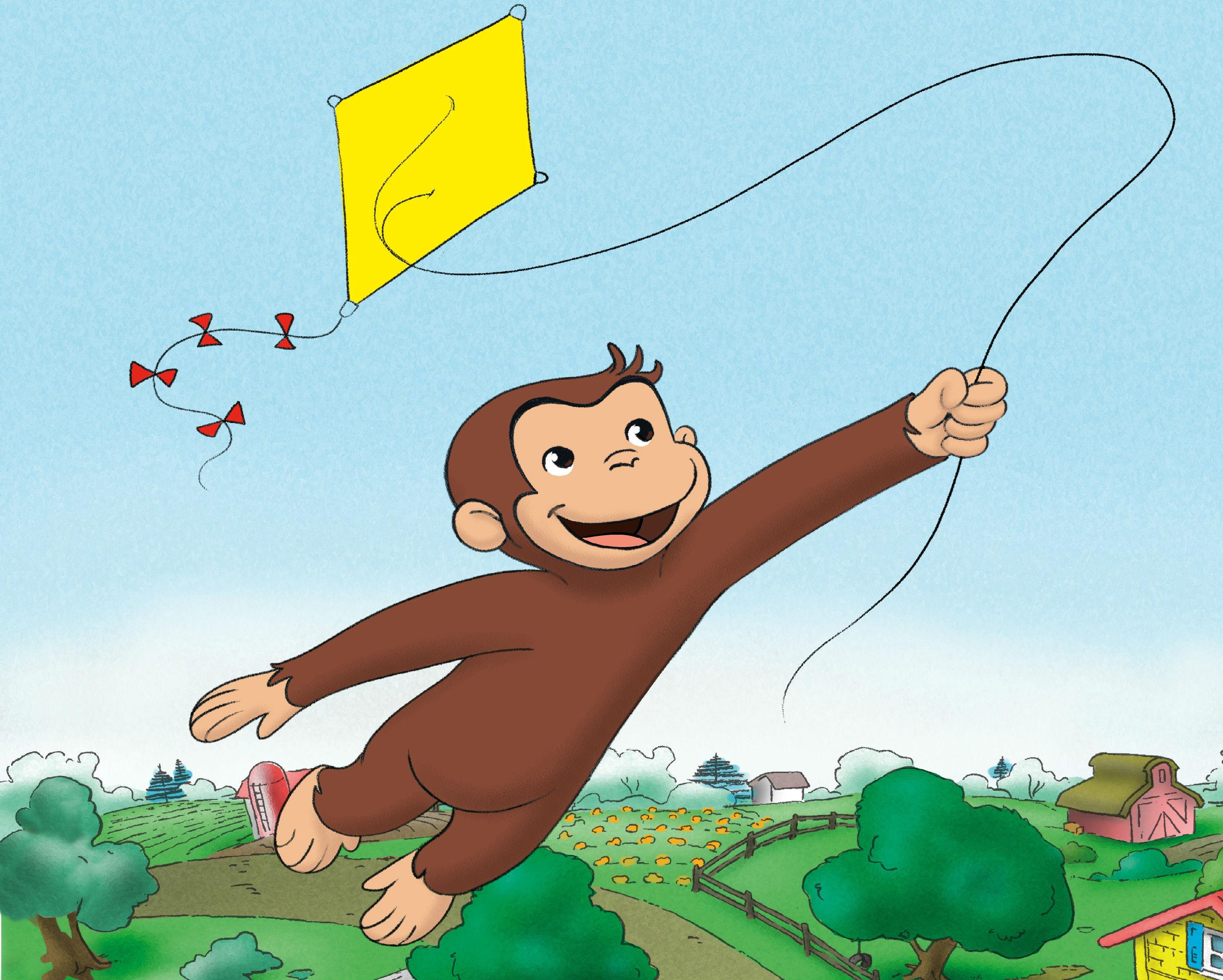 Curious George Zoom Background 2