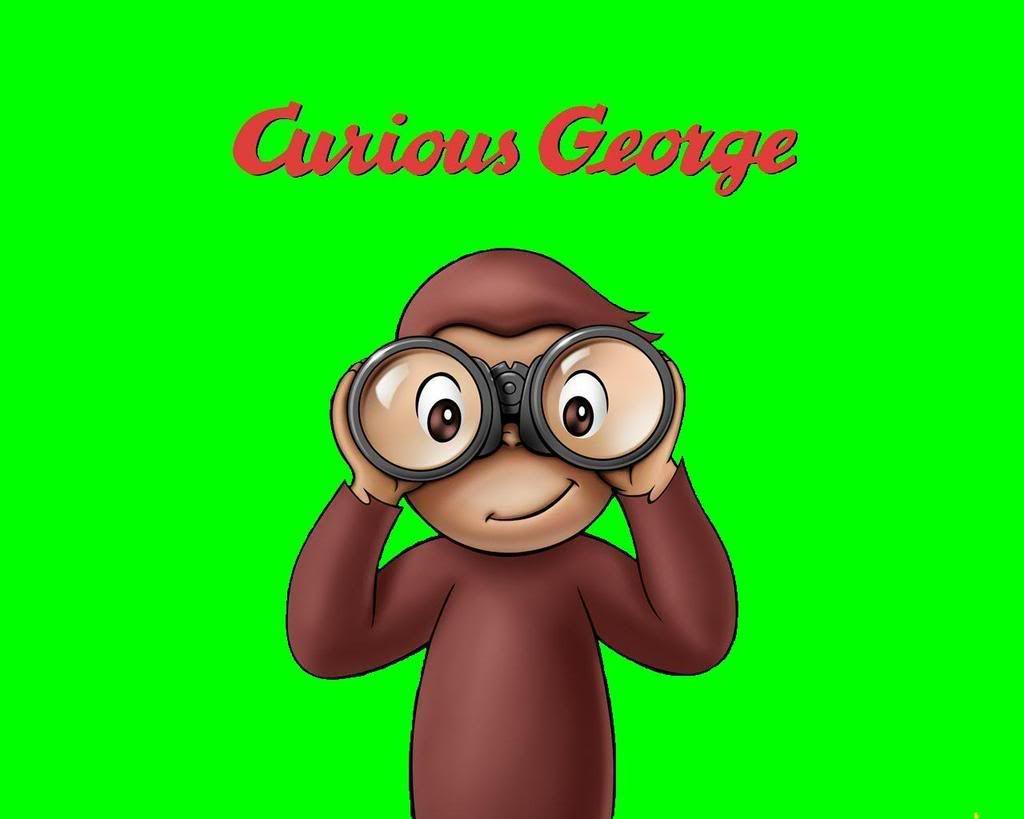 wallpaper in different sizes). Curious George