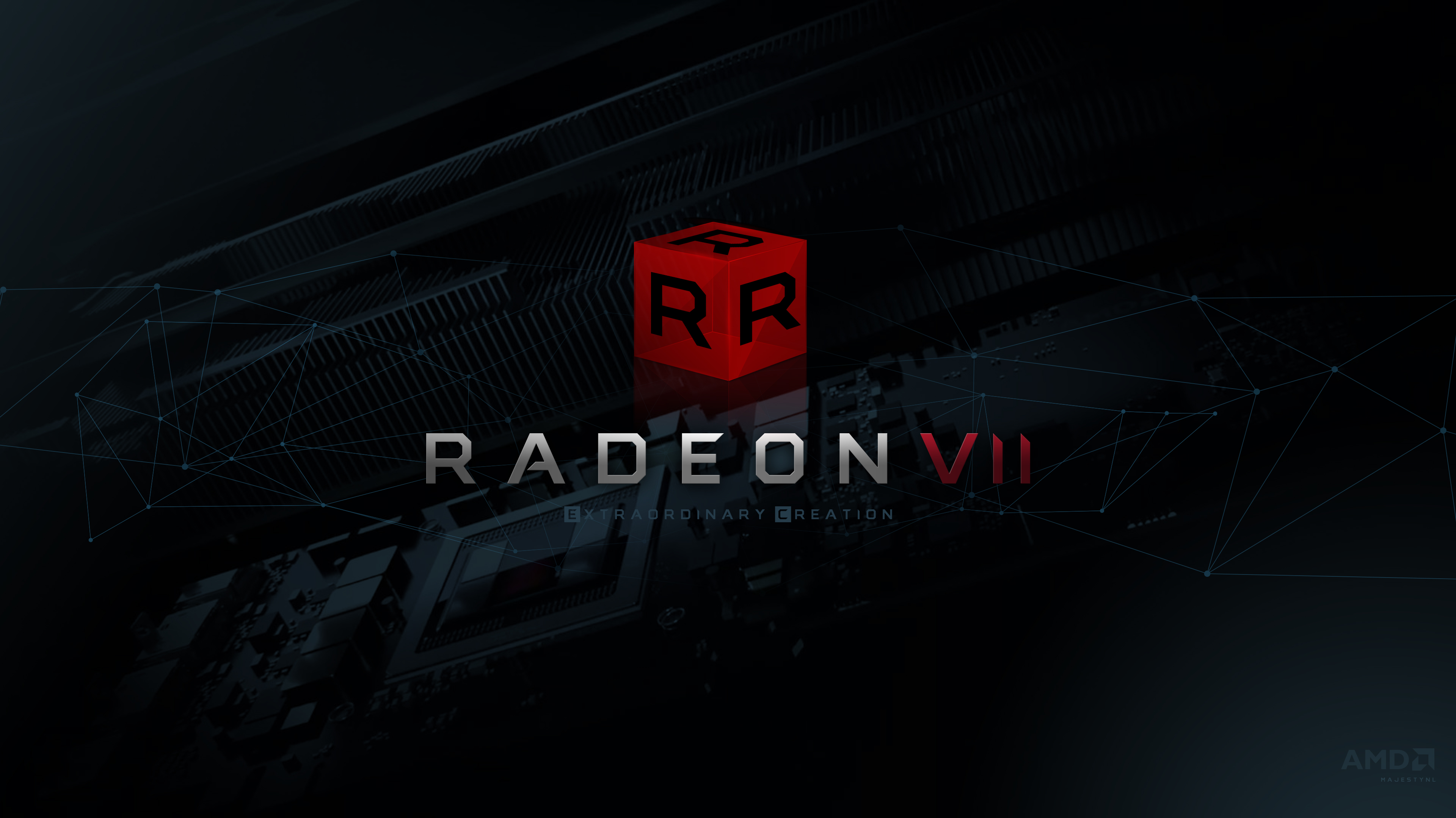 Radeon VII Wallpaper for those who are interested