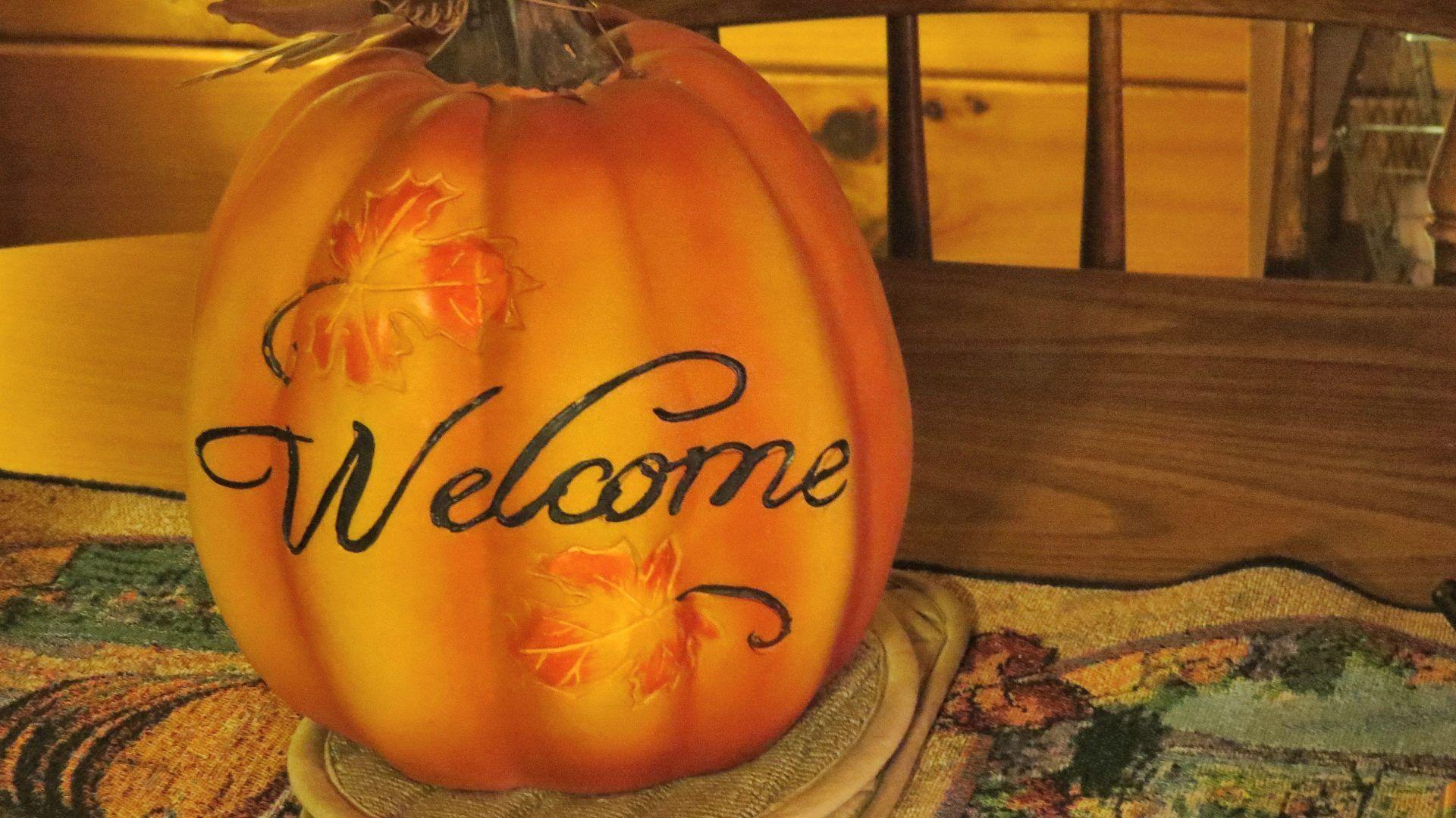 Welcome Happy Thanksgiving Desktop Wallpaper Free