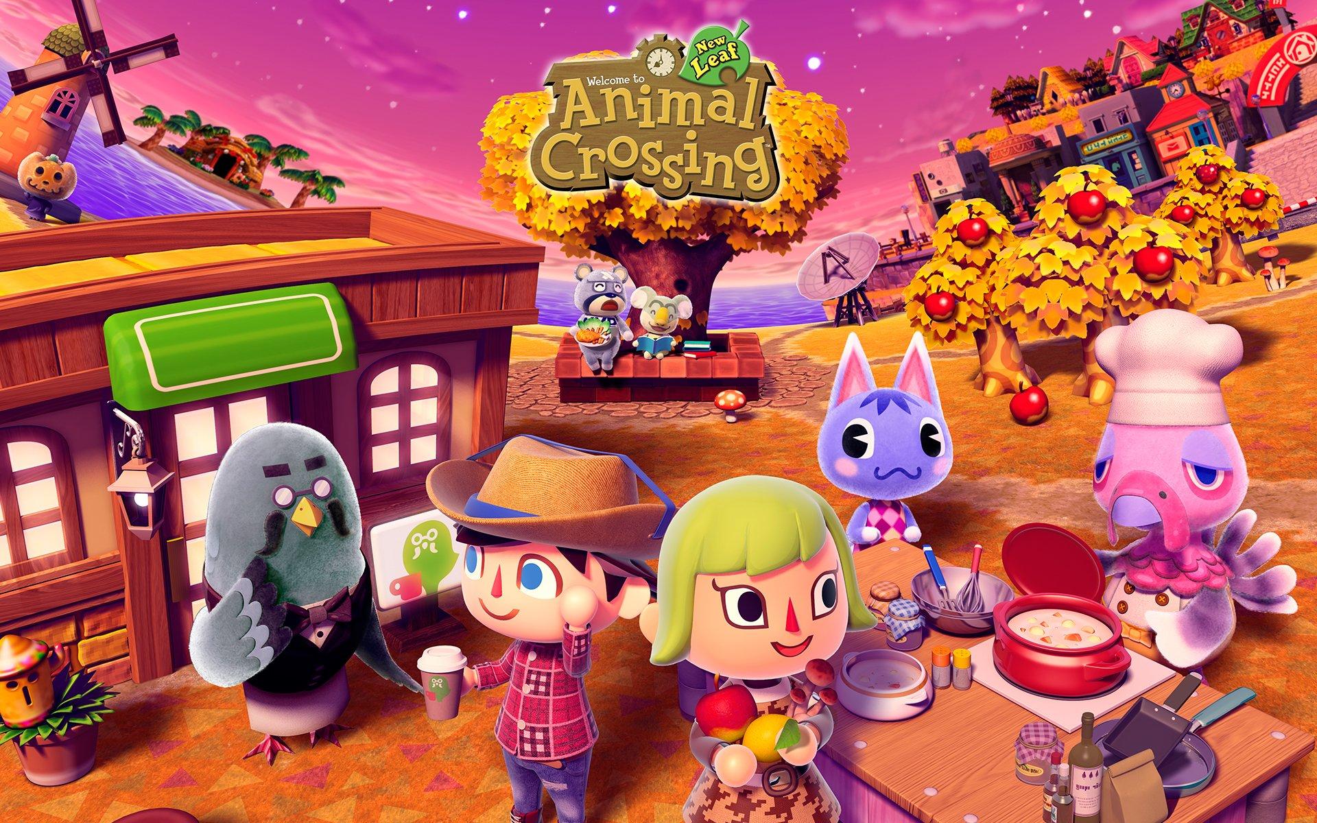 Animal Crossing Thanksgiving Wallpaper HD Wallpaper