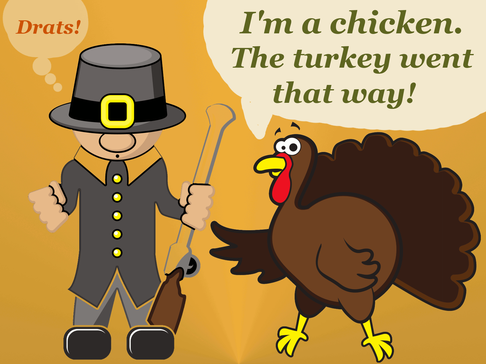 Funny Thanksgiving Background