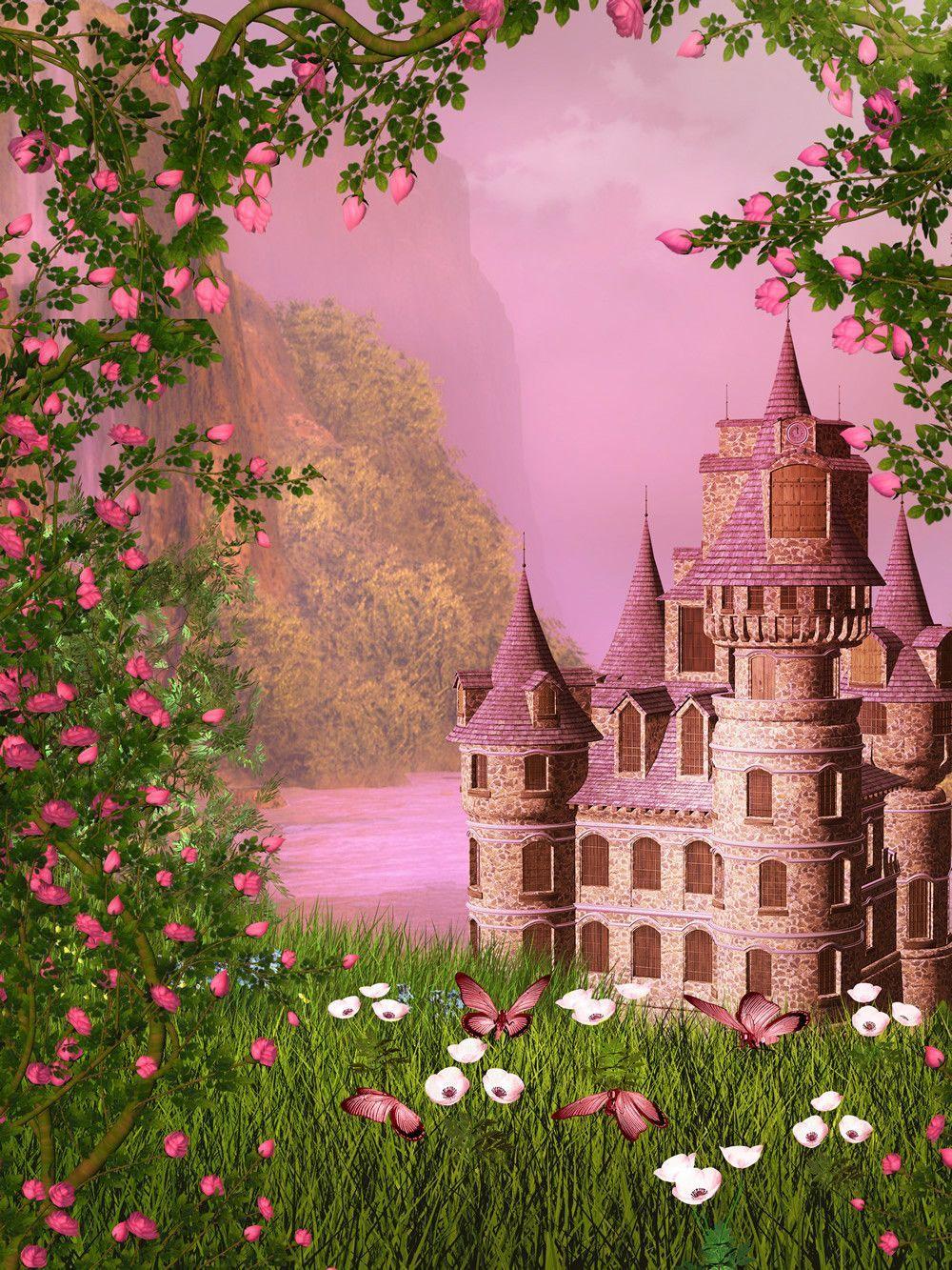 LIFE MAGIC BOX Vinyl Fairy Tale Castle Cool Background