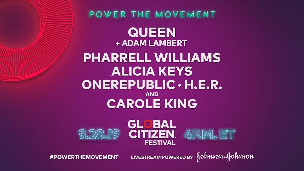 Here's How to Watch the 2019 Global Citizen Festival