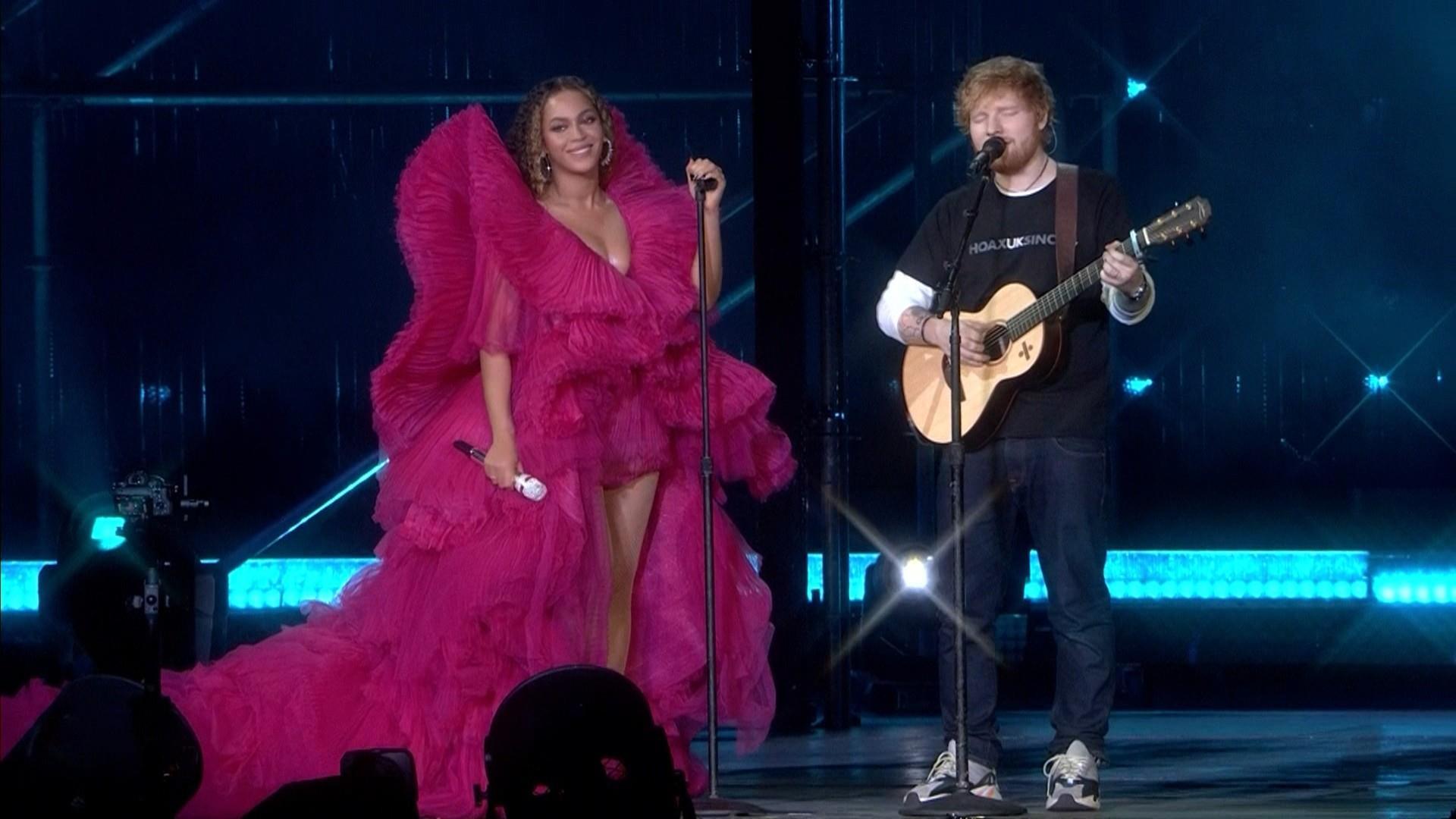 Beyonce, Ed Sheeran and more stars shine at Global Citizen Festival