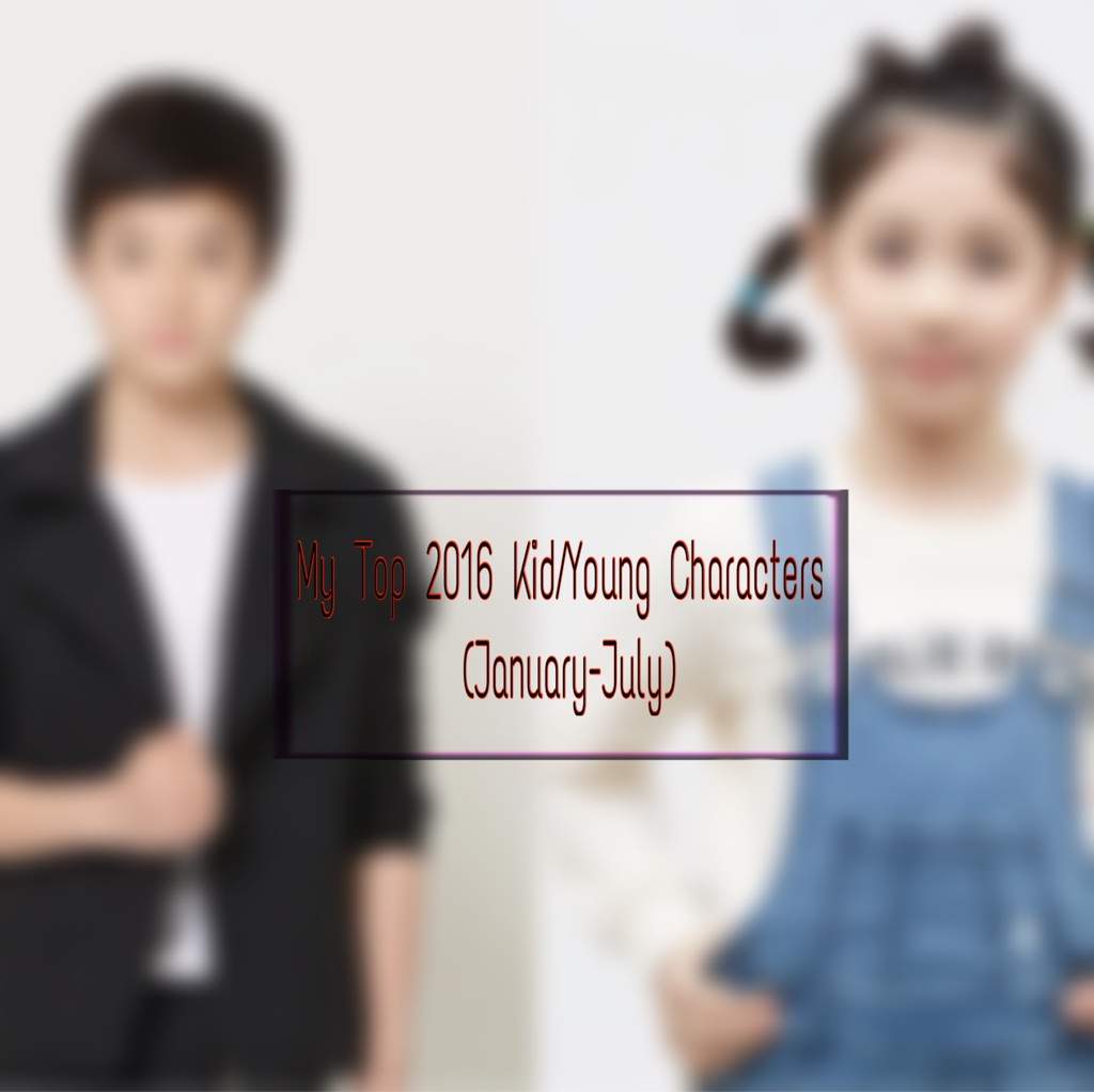 Kid Young Characters (January July). K Drama Amino