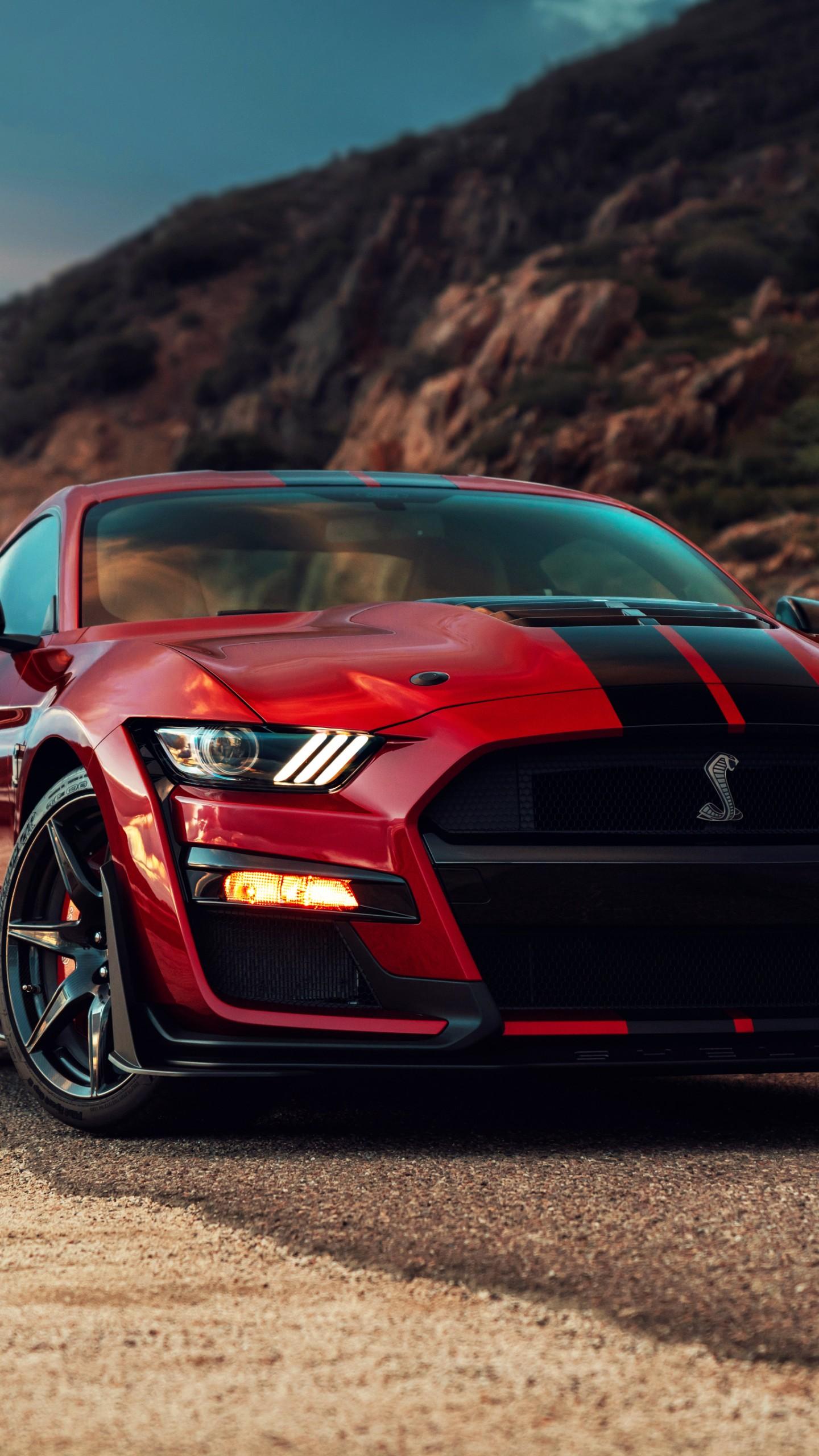 Wallpapers Ford Mustang Shelby GT500, 2020, 4K, Automotive