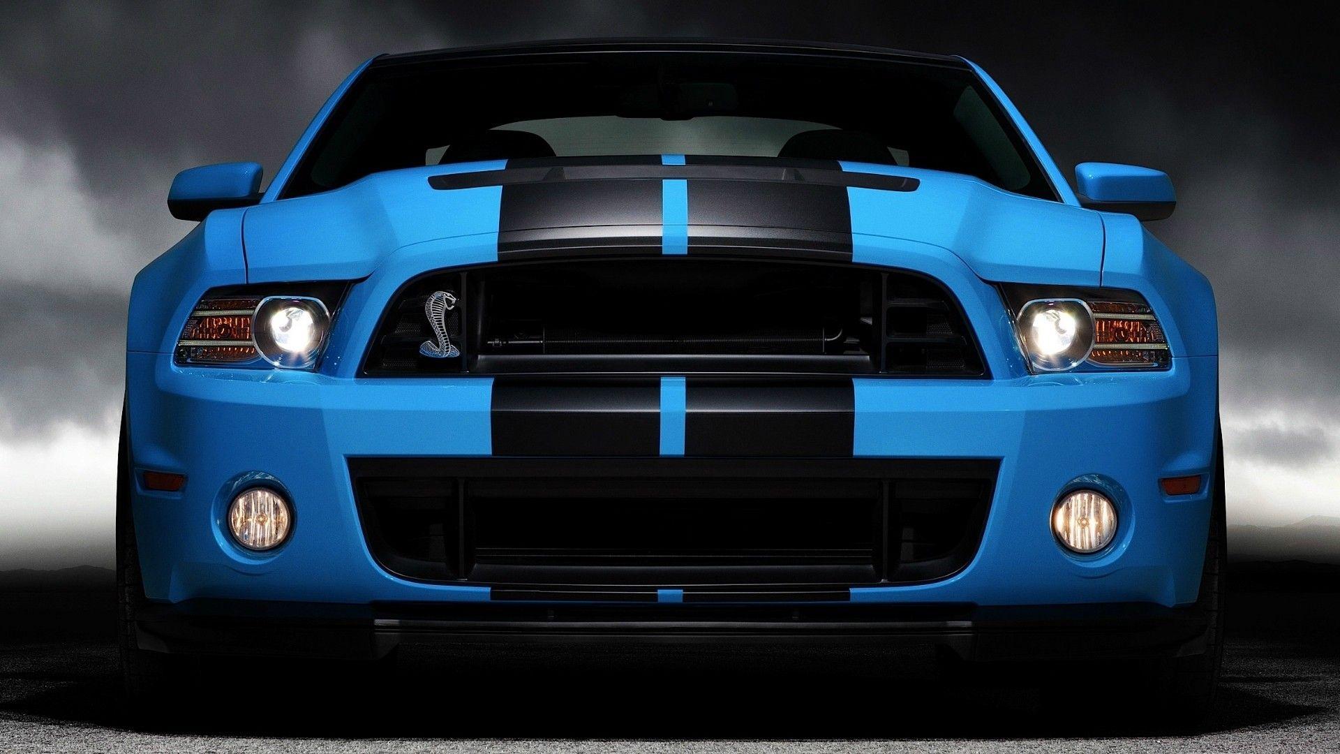 Ford Mustang Blue Laptop Wallpapers