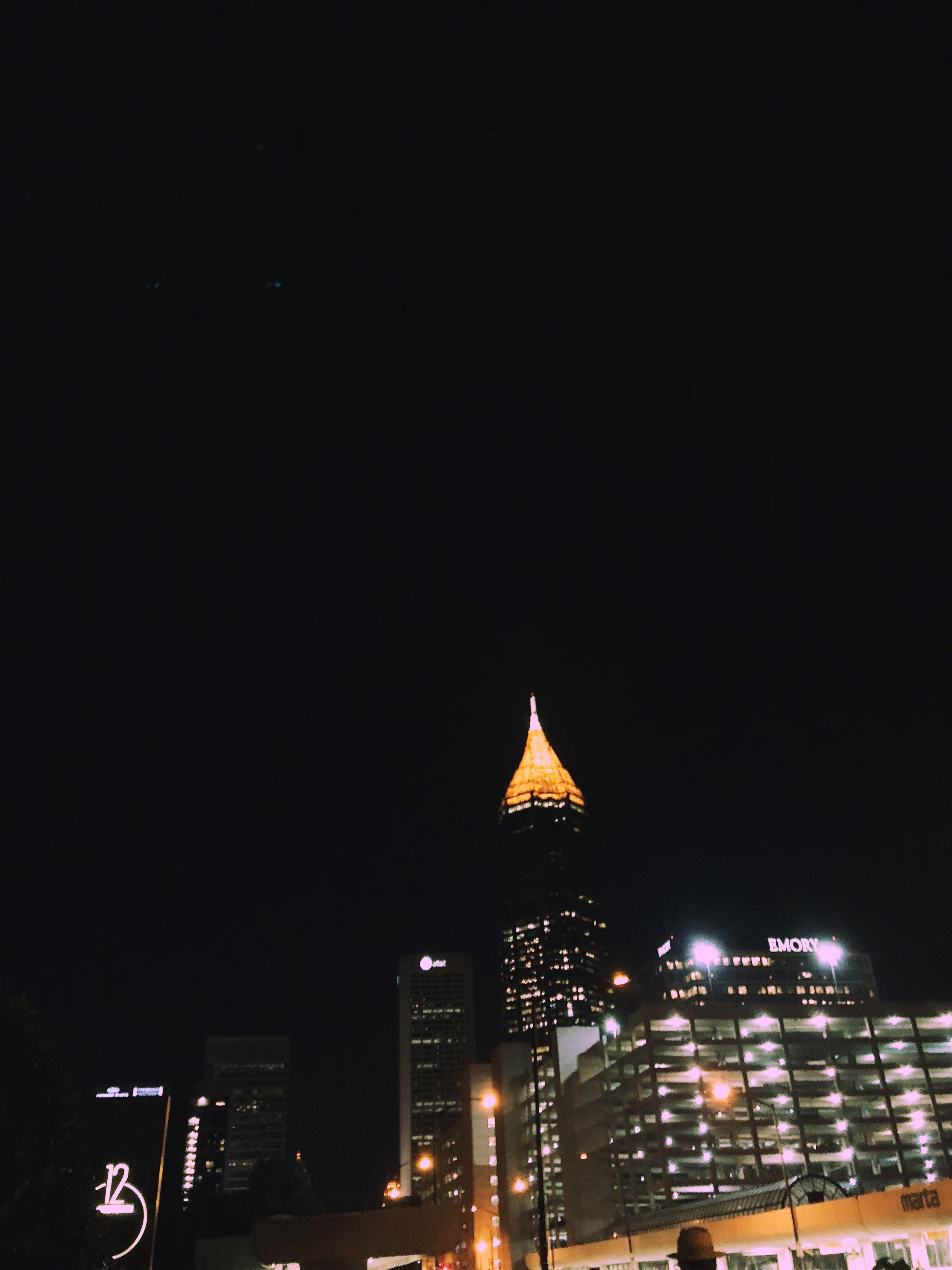 background photography Atlanta Georgia wallpaper light up at