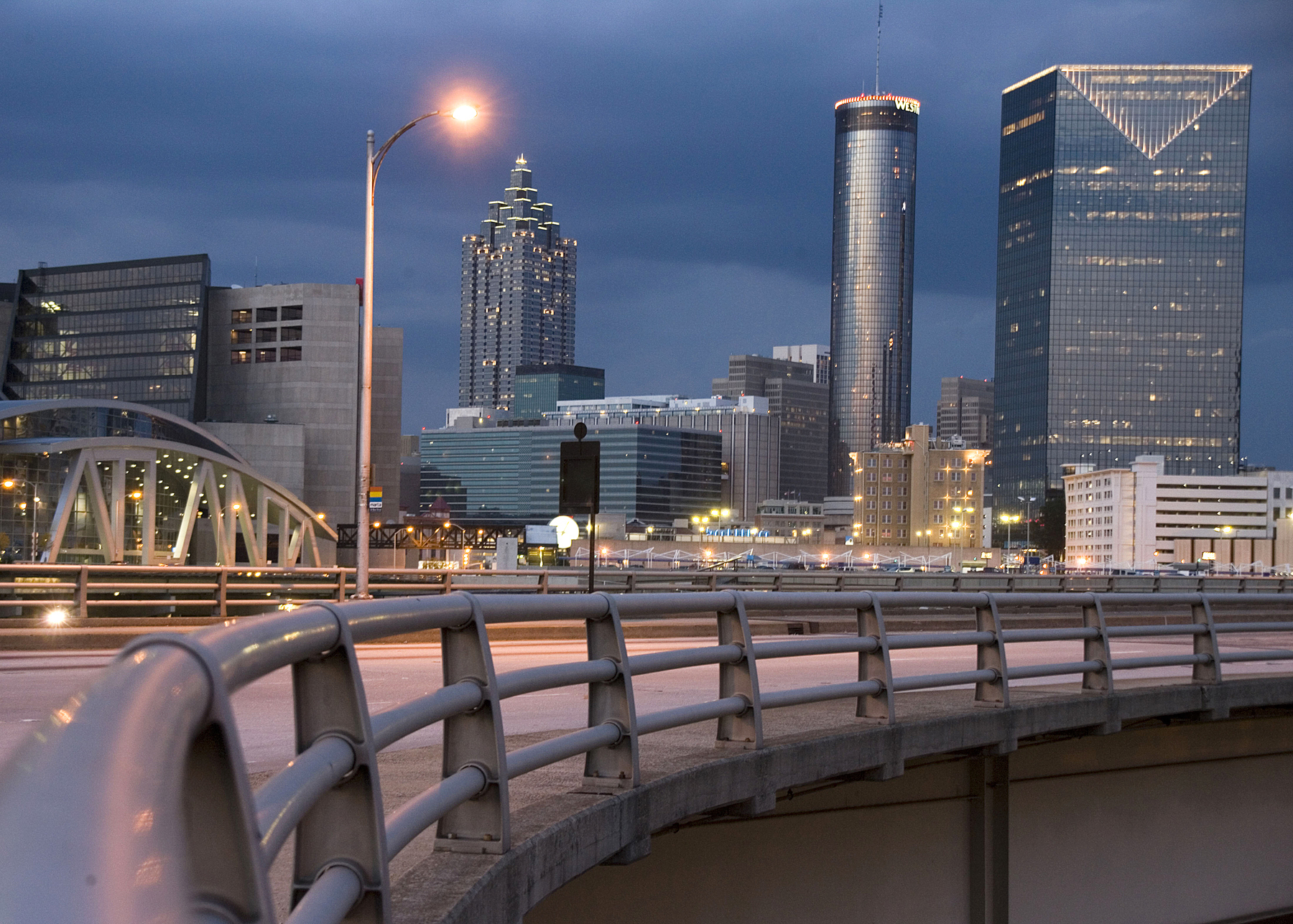 Atlanta image Atlanta, GA Skyline HD fond d'écran