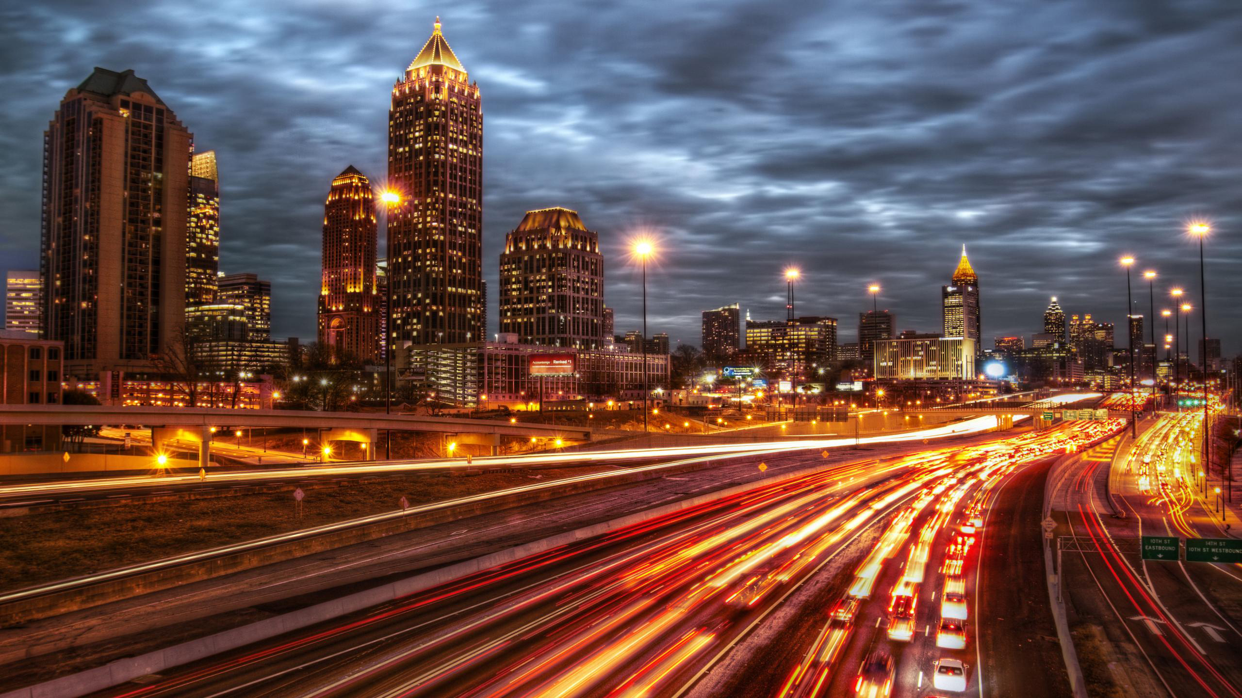 Atlanta, Georgia, United States, Atlanta Skyscraper Skyline