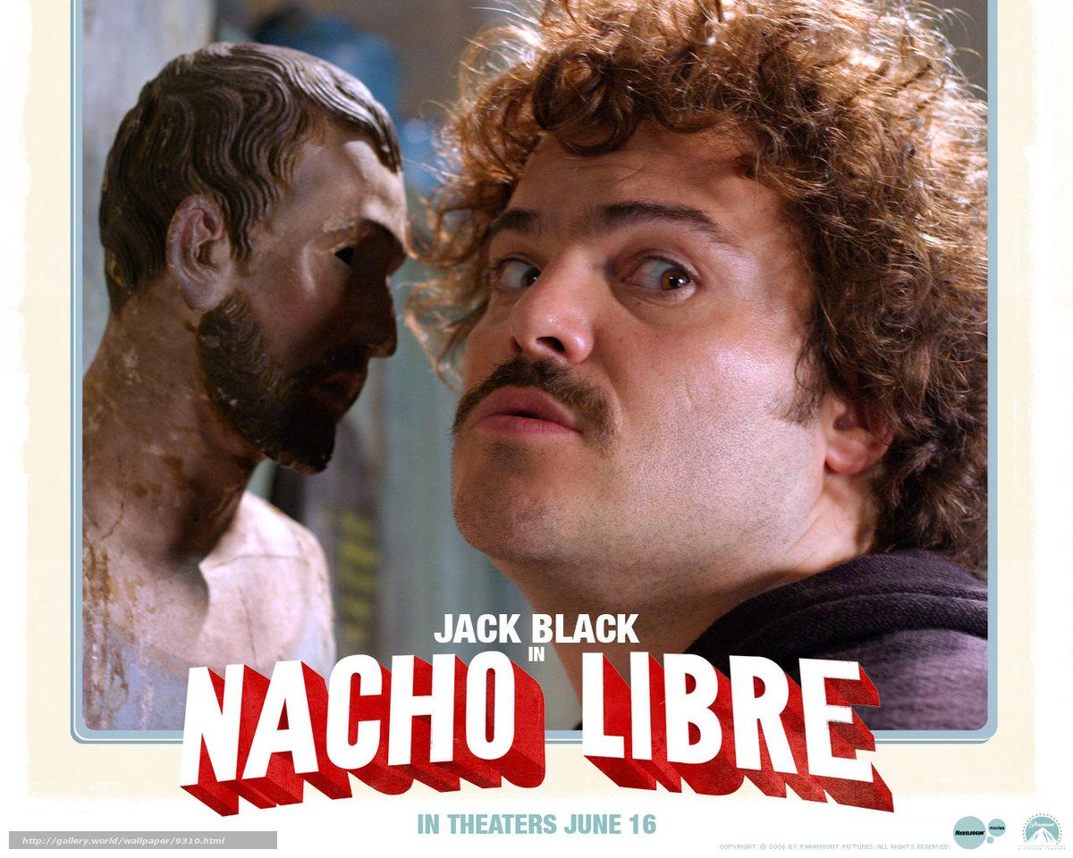 Download wallpaper Supernacho, Nacho Libre, film, movies