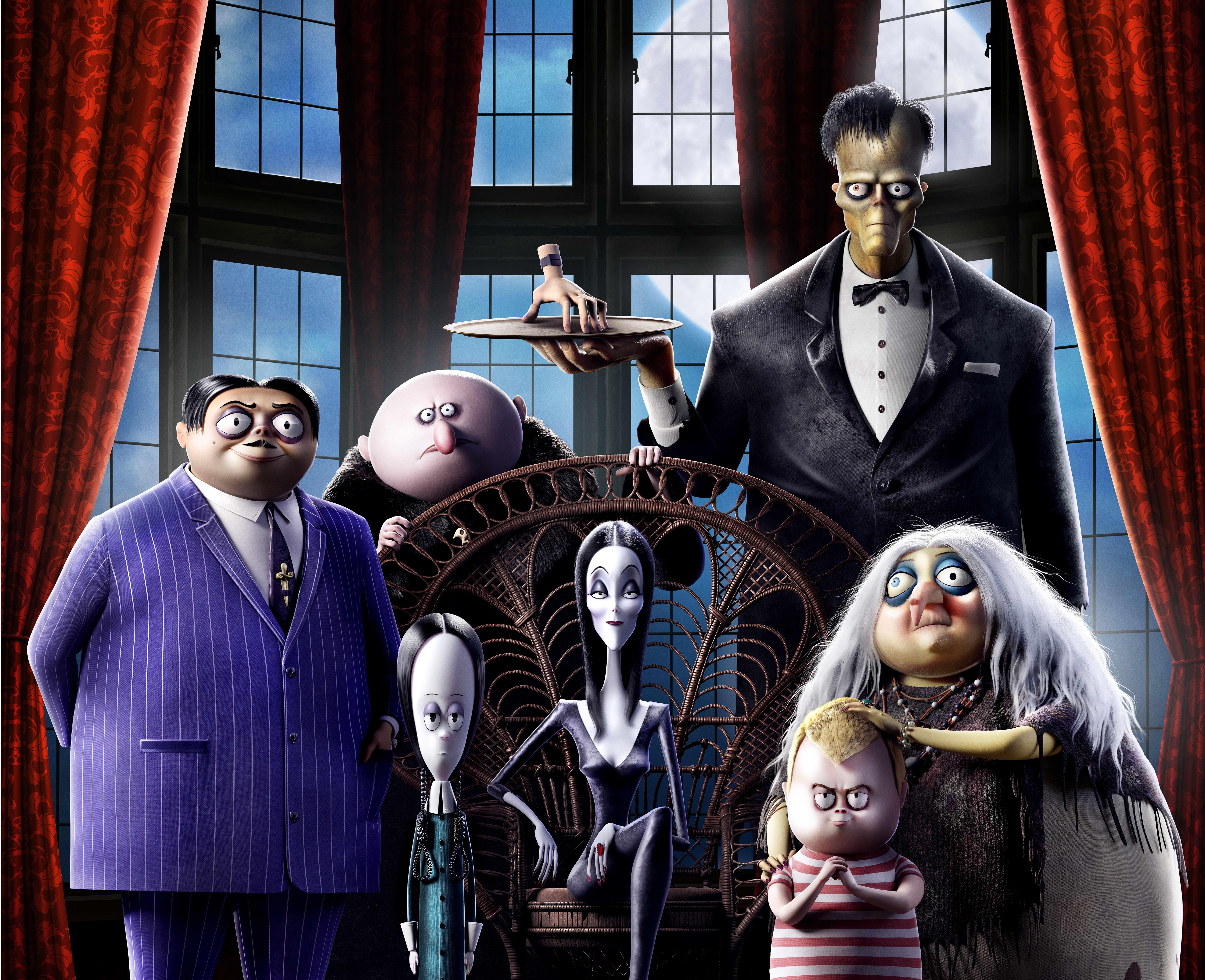 The Addams Family (2019) 8k Ultra HD Wallpaper. Background