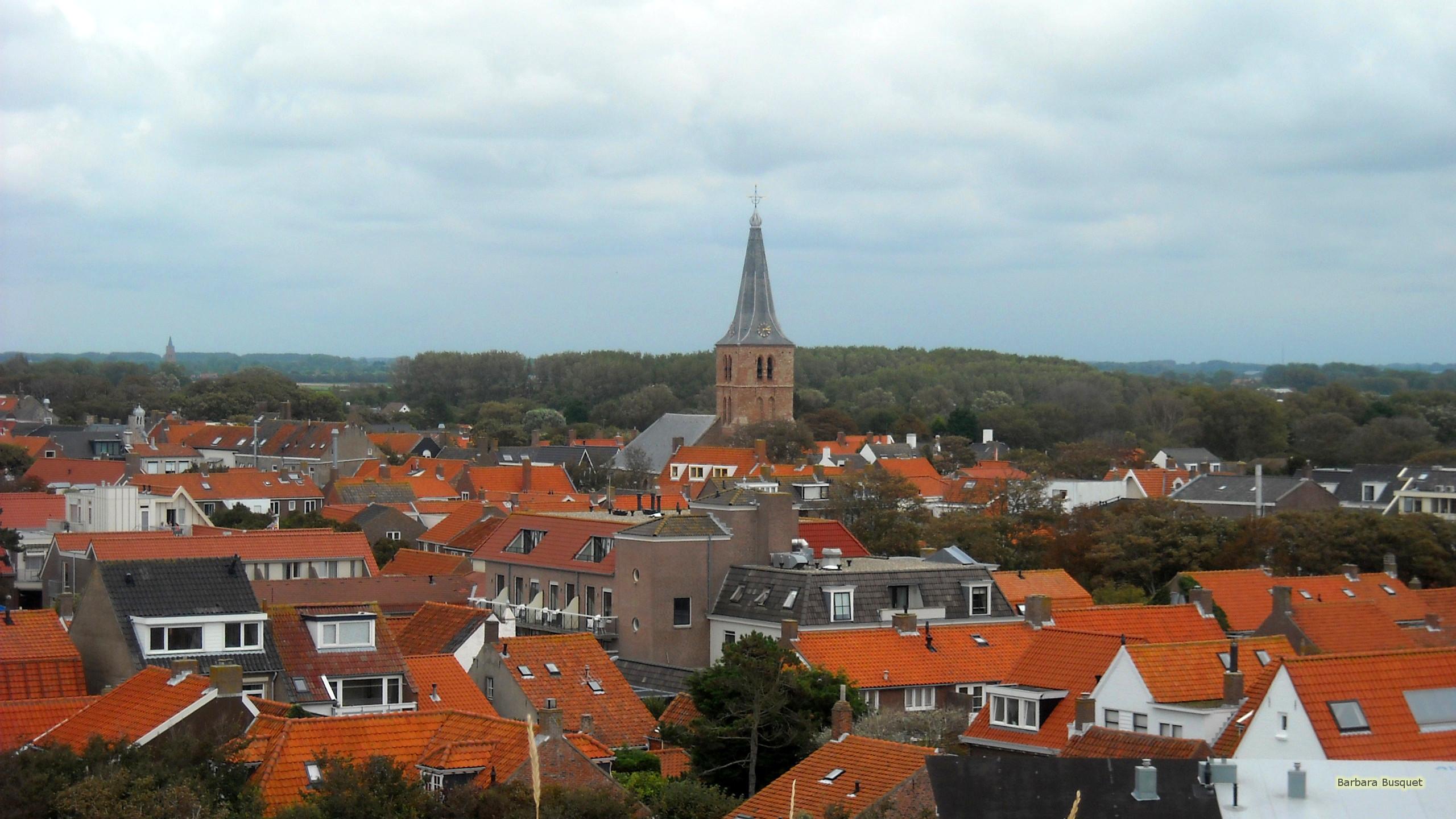 Dutch village with church. Barbaras HD Wallpaper