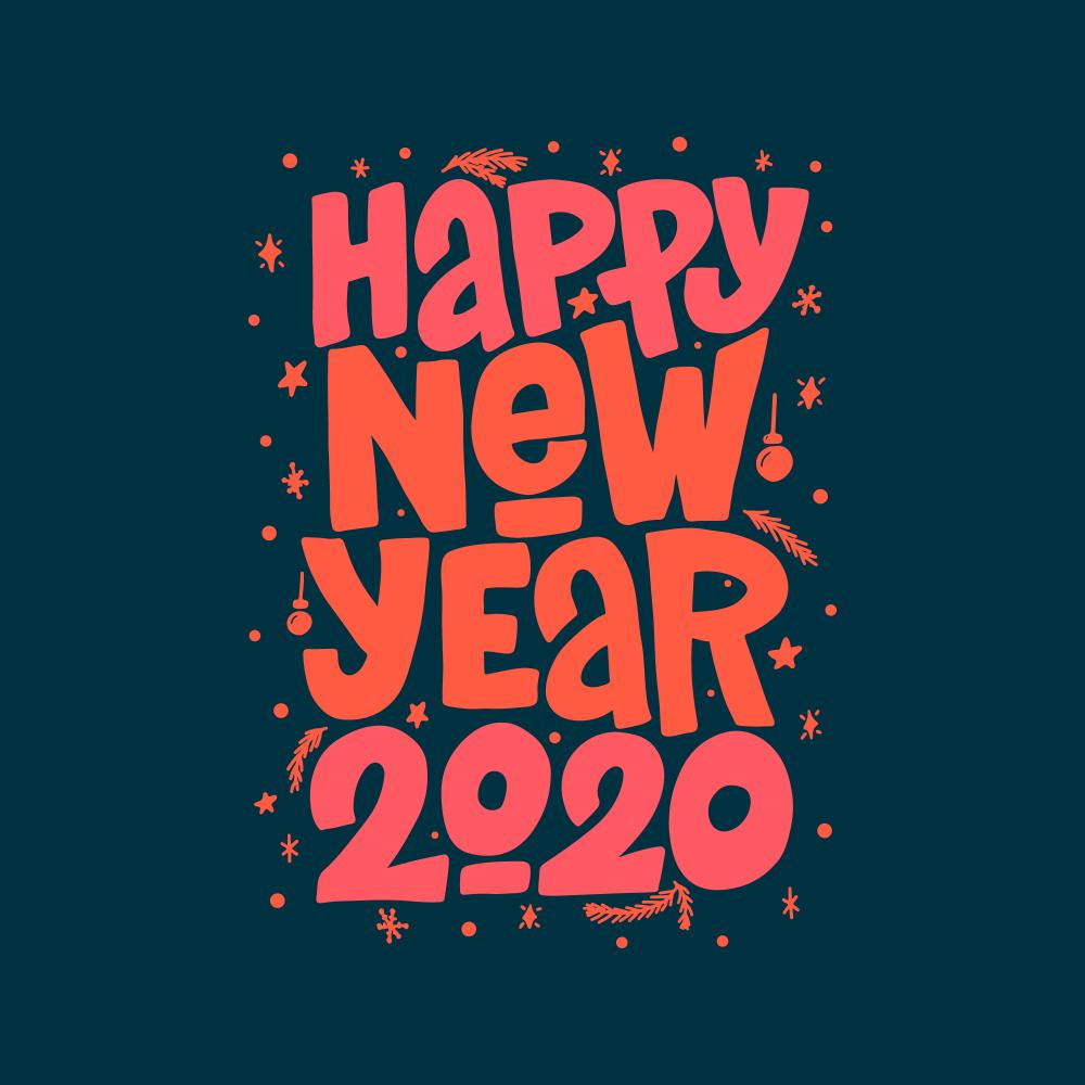 Happy New Year Wallpaper 2020. Happy New Year