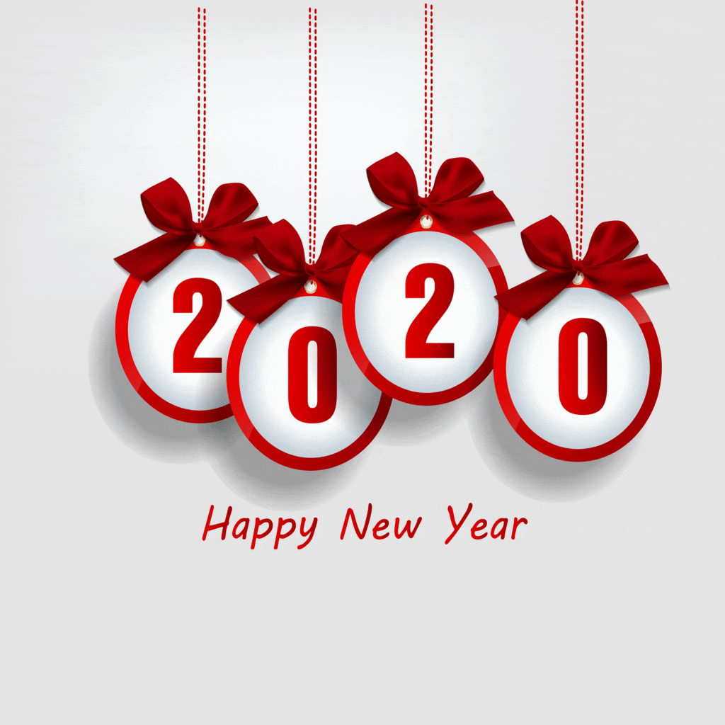 Happy New Year 2020 Gifs HD image For Facebook and Instagram