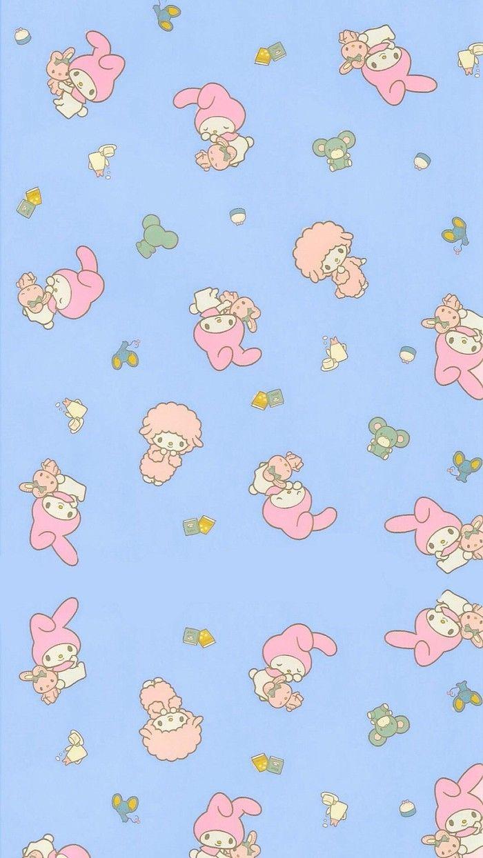 Kawaii Lamb Wallpaper